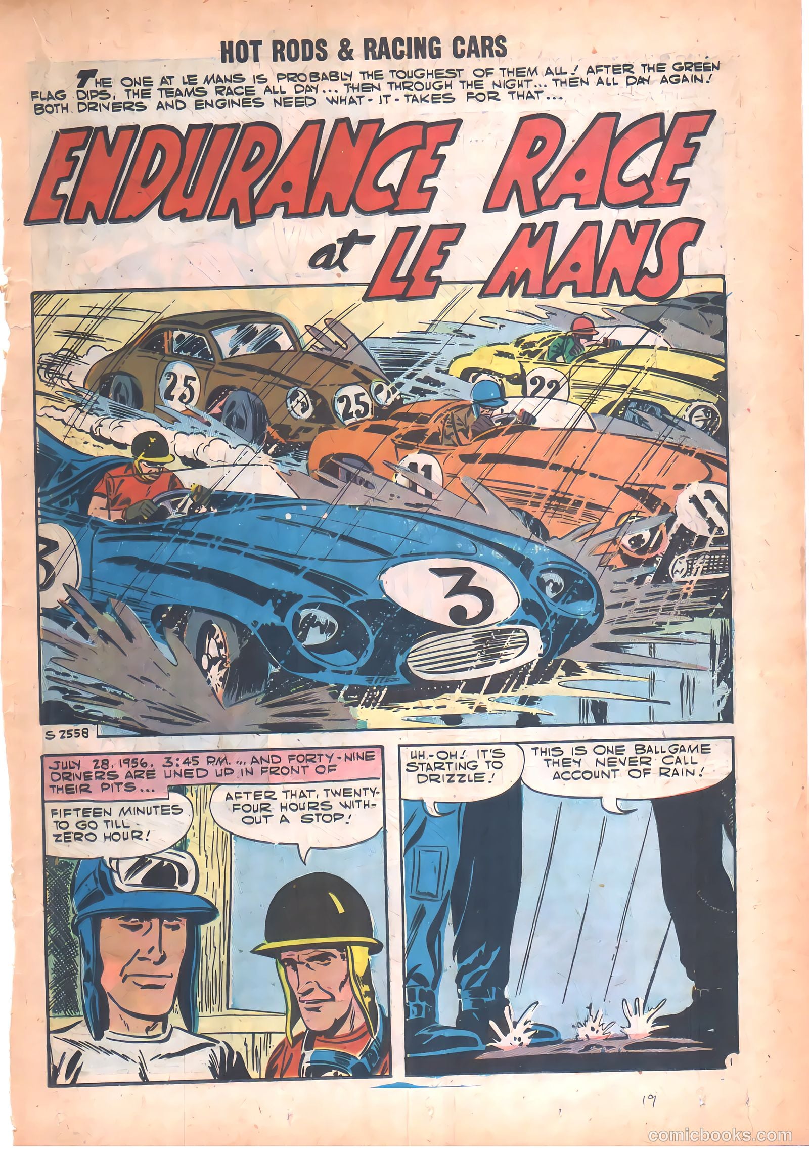 Hot Rods and Racing Cars #33 (1957) — page 19 of 36