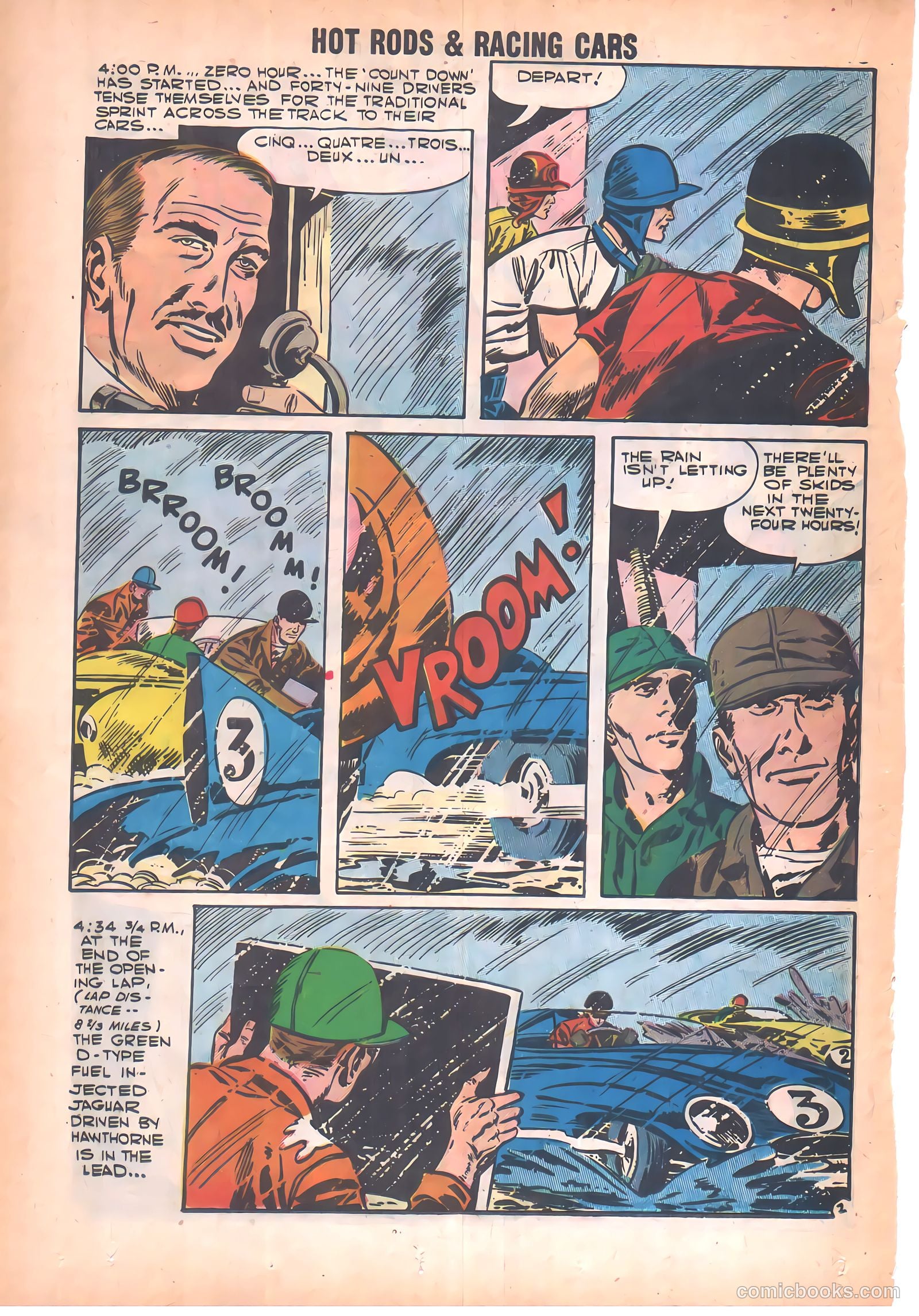 Hot Rods and Racing Cars #33 (1957) — page 20 of 36