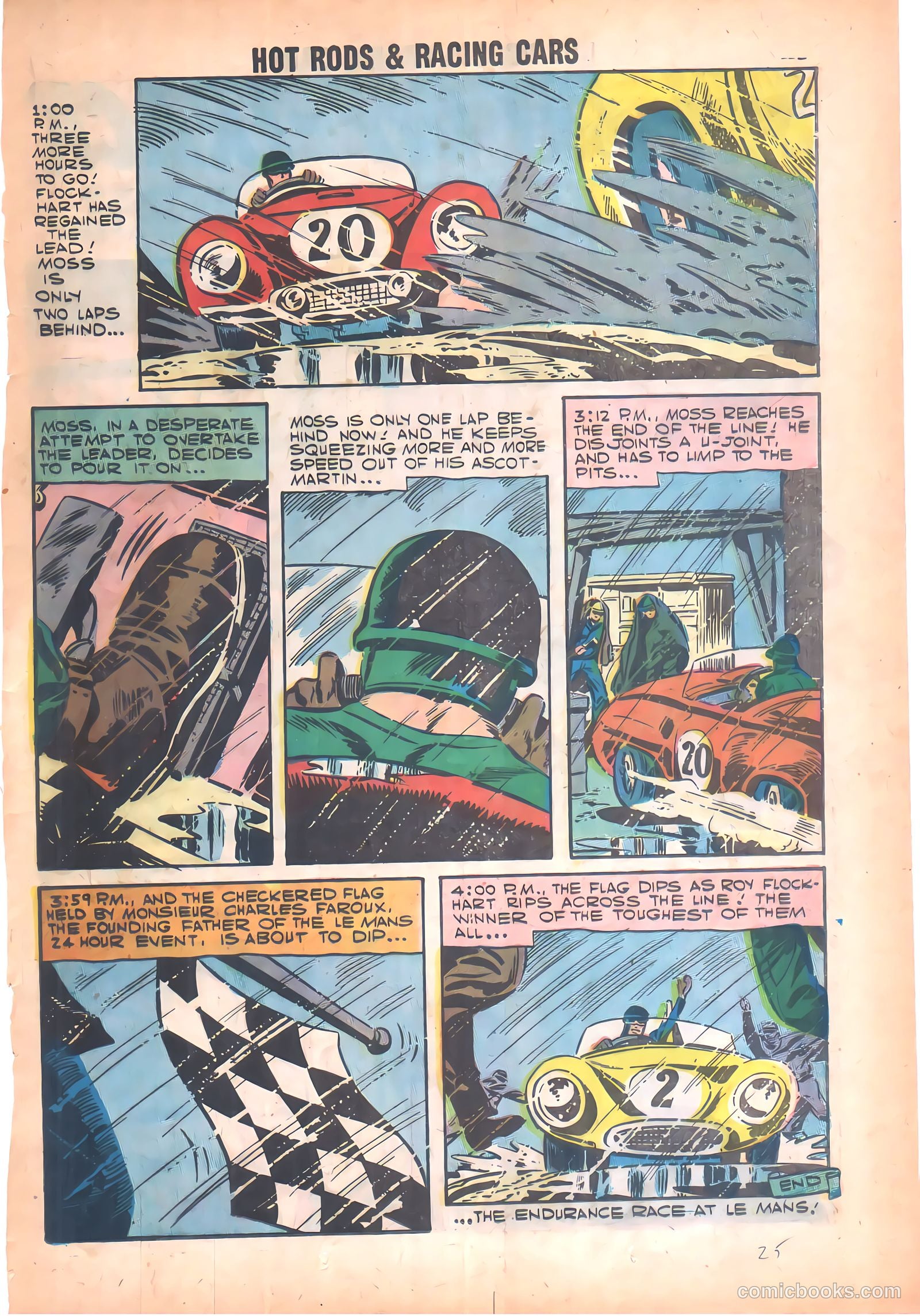 Hot Rods and Racing Cars #33 (1957) — page 25 of 36
