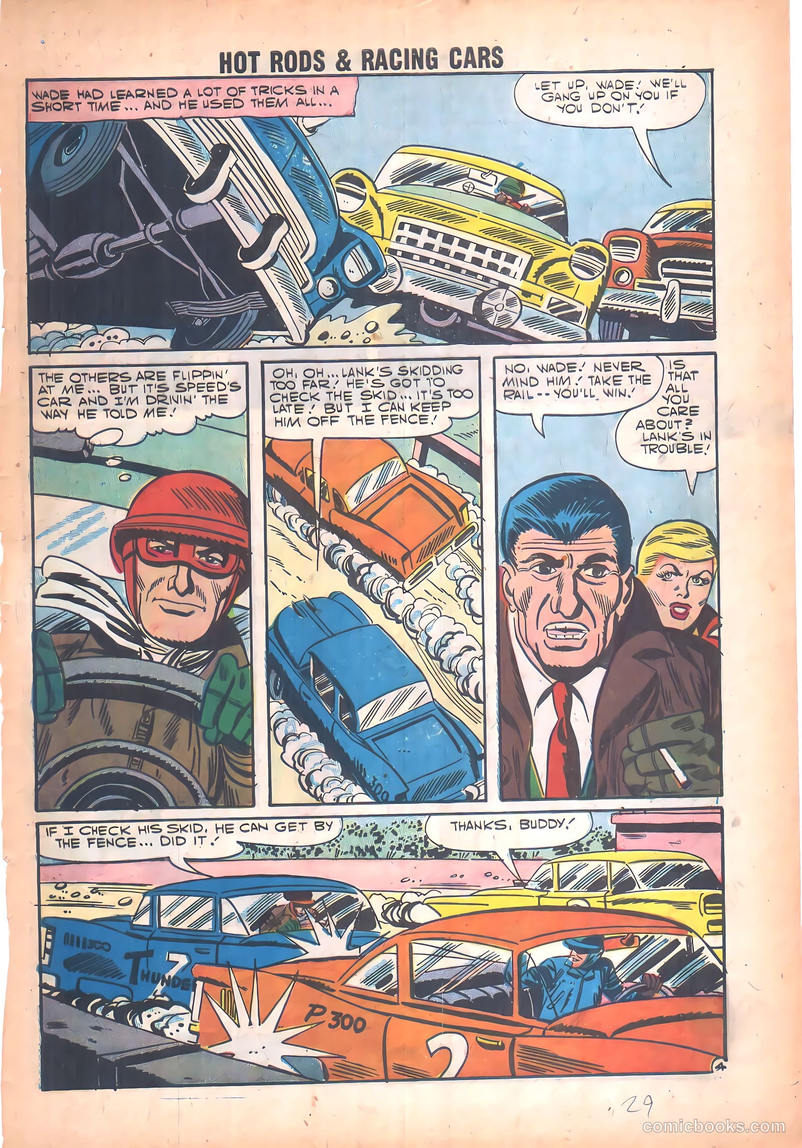 Hot Rods and Racing Cars #33 (1957) — page 29 of 36