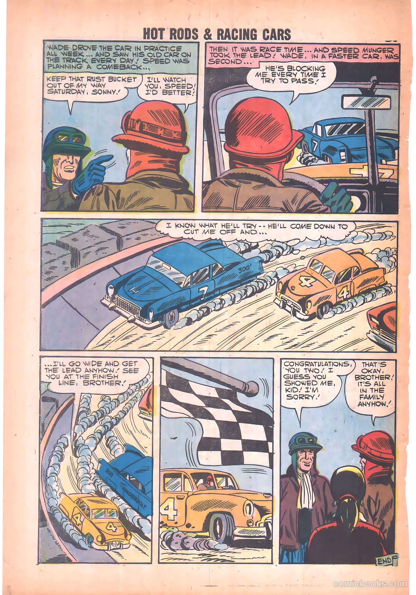 Hot Rods and Racing Cars #33 (1957) — page 32 of 36