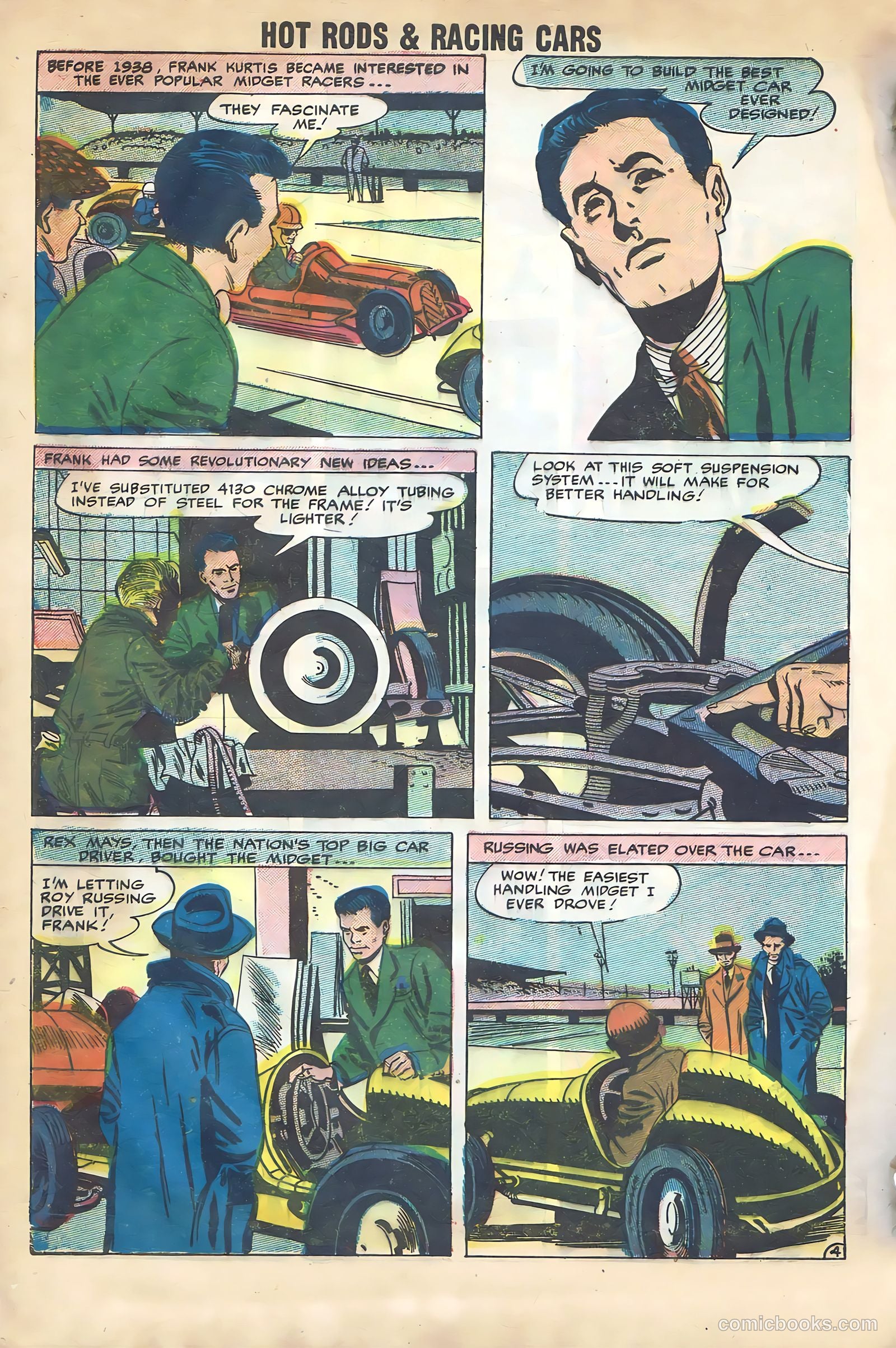 Hot Rods and Racing Cars #35 (1958) — page 6 of 68