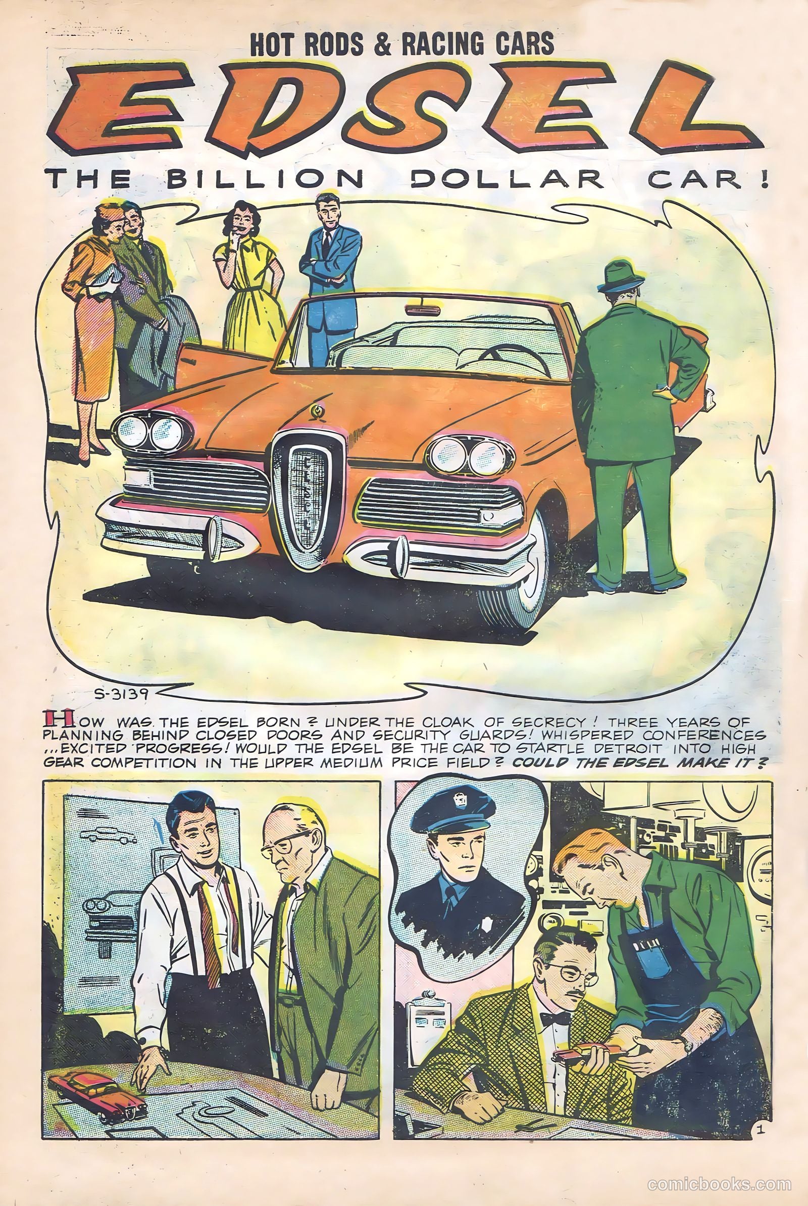 Hot Rods and Racing Cars #35 (1958) — page 16 of 68
