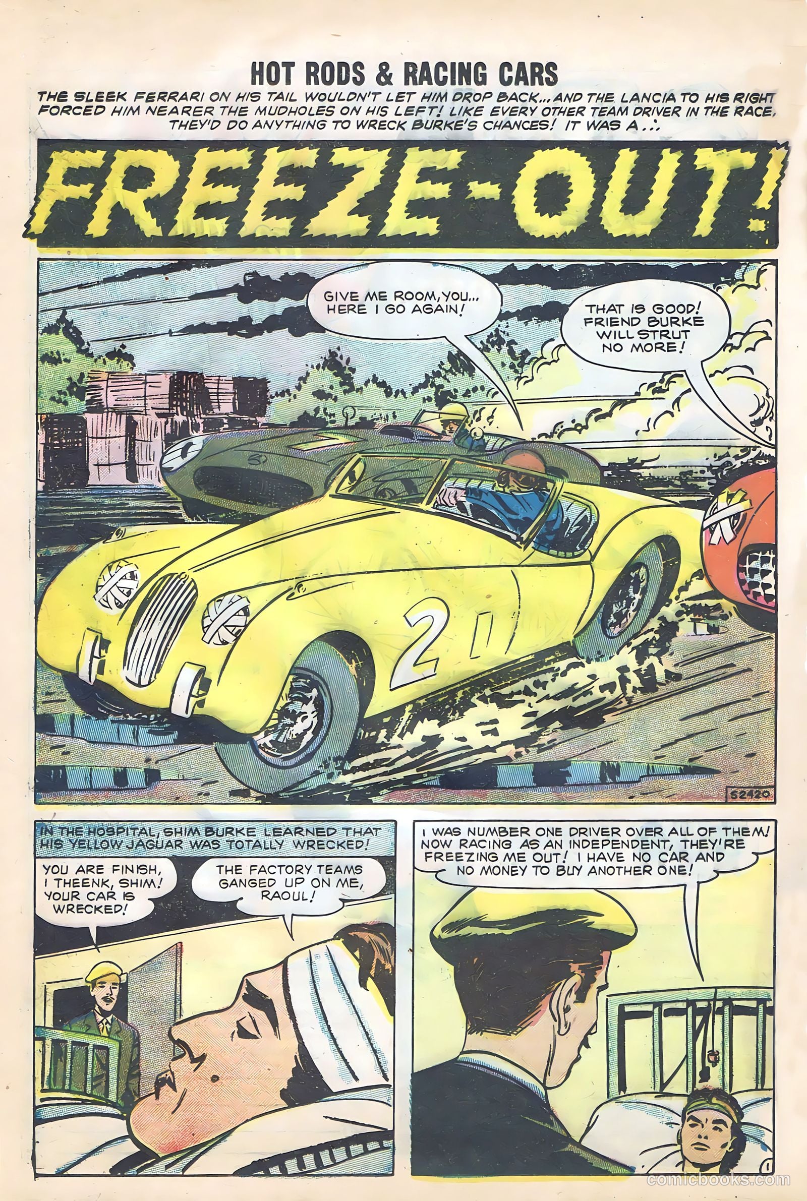 Hot Rods and Racing Cars #35 (1958) — page 20 of 68