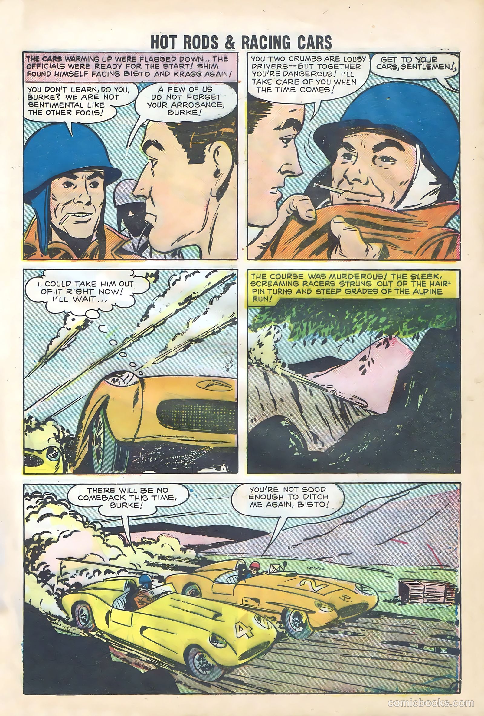 Hot Rods and Racing Cars #35 (1958) — page 23 of 68