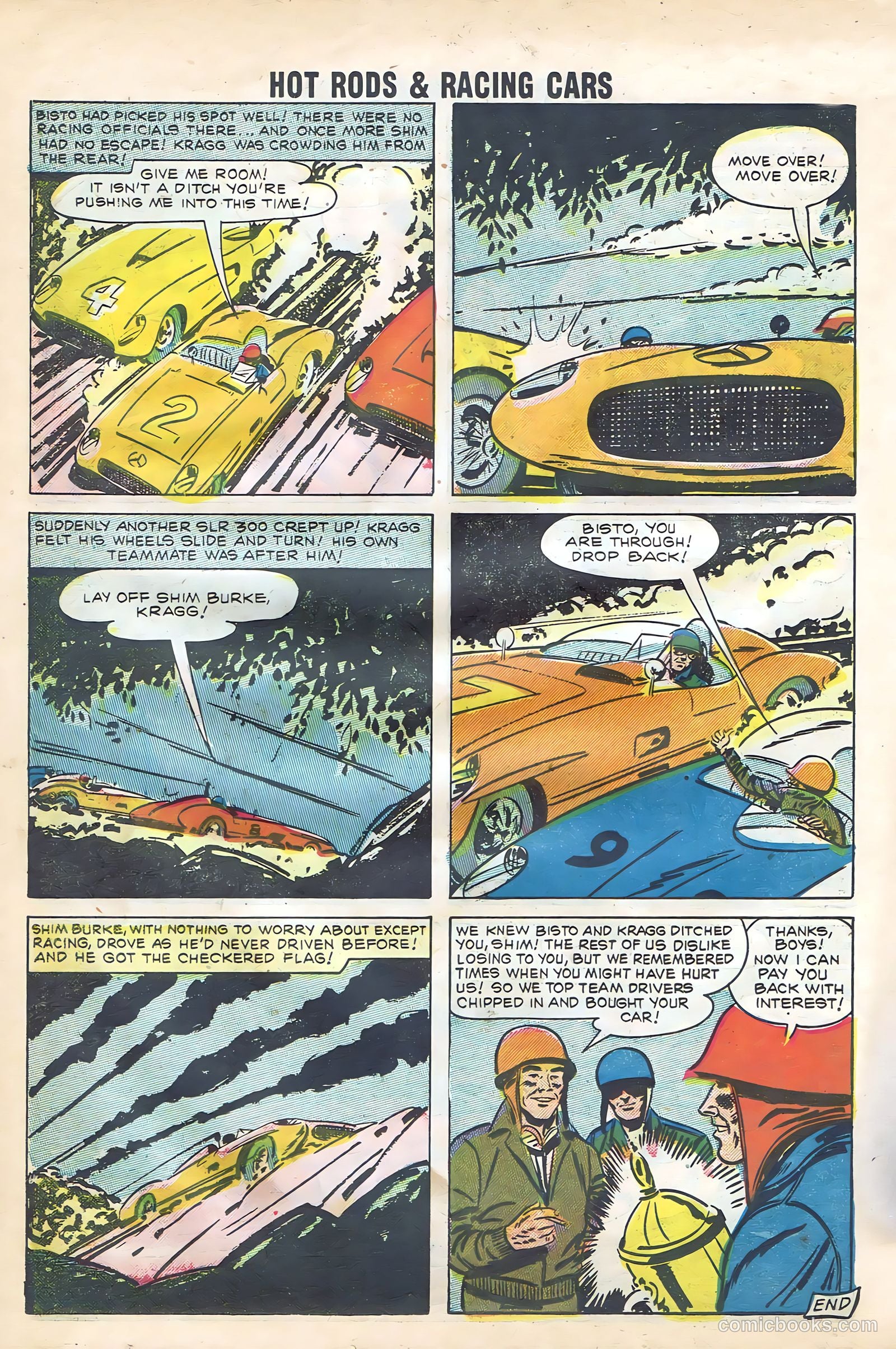 Hot Rods and Racing Cars #35 (1958) — page 24 of 68