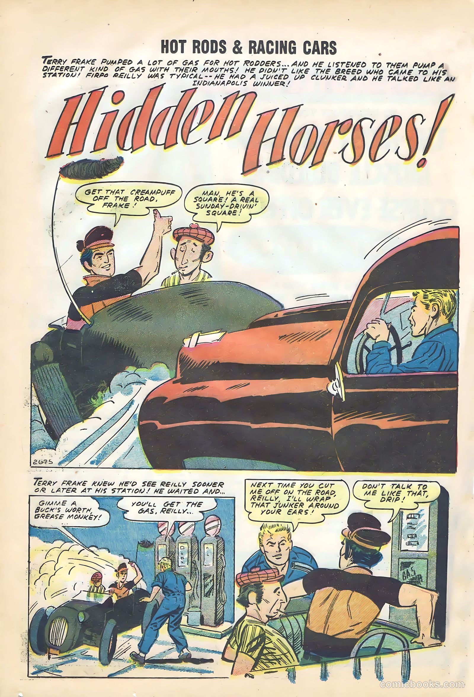 Hot Rods and Racing Cars #35 (1958) — page 28 of 68