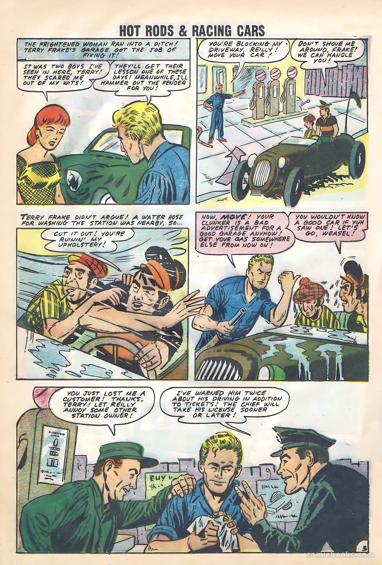 Hot Rods and Racing Cars #35 (1958) — page 30 of 68