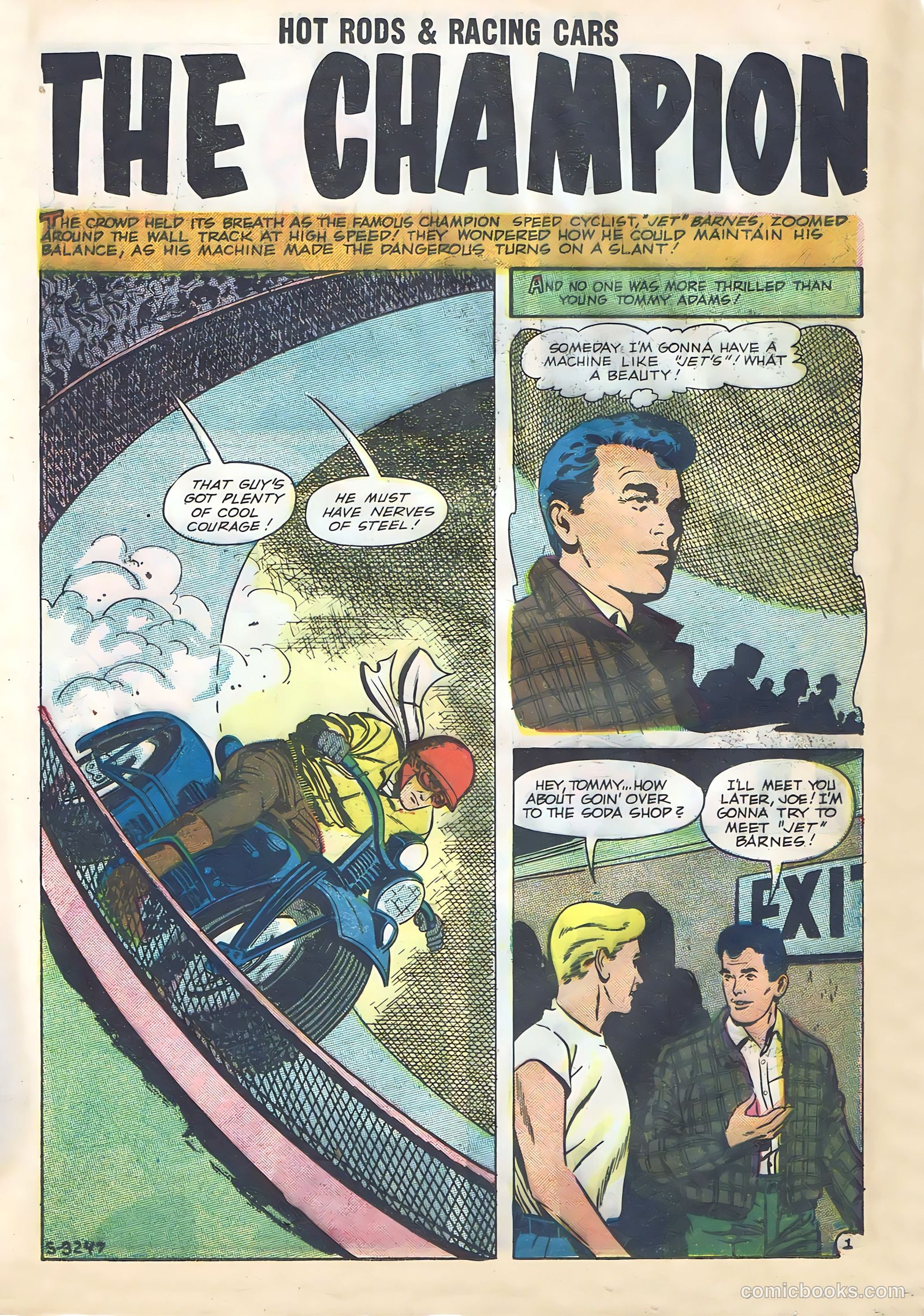 Hot Rods and Racing Cars #35 (1958) — page 33 of 68