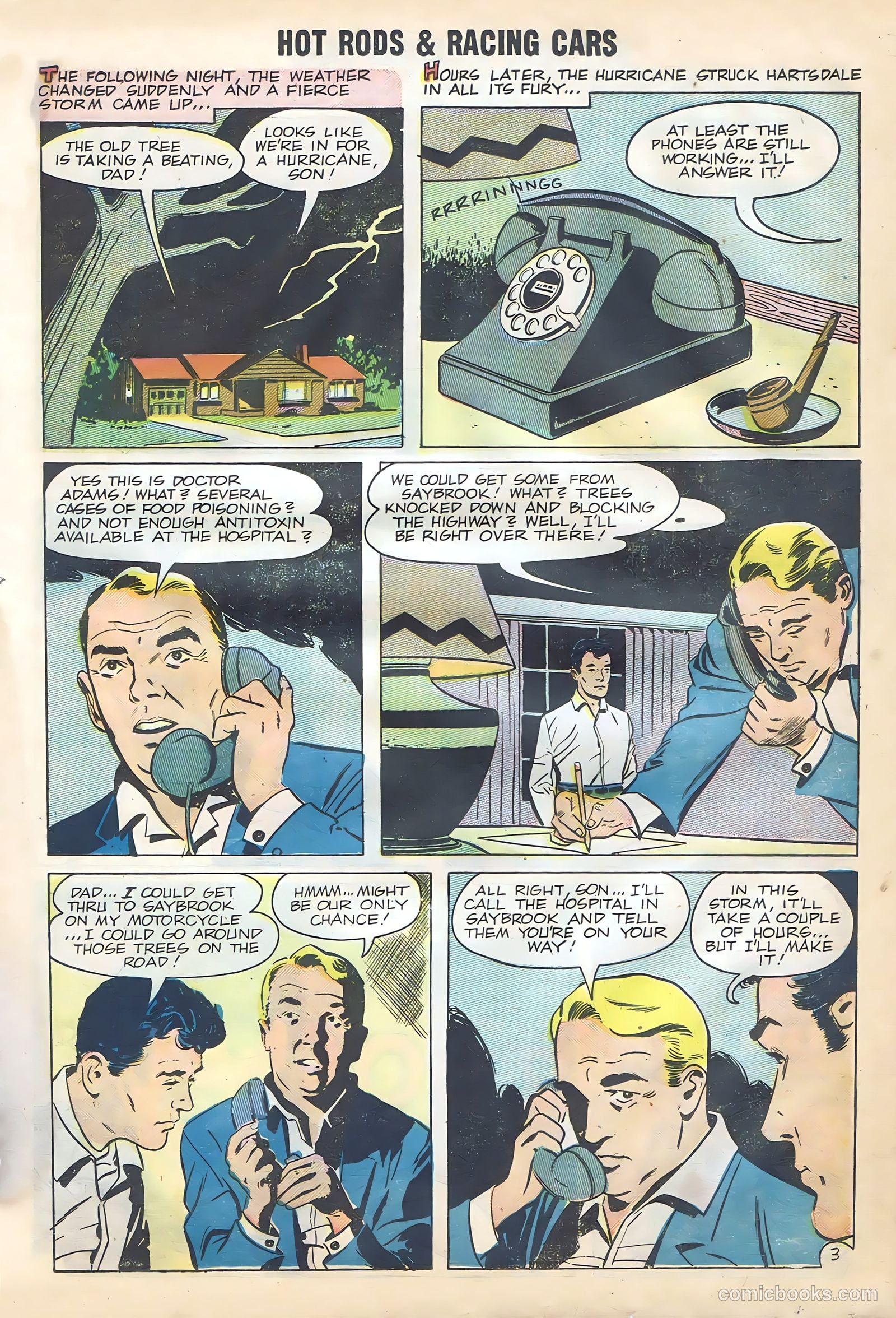 Hot Rods and Racing Cars #35 (1958) — page 35 of 68