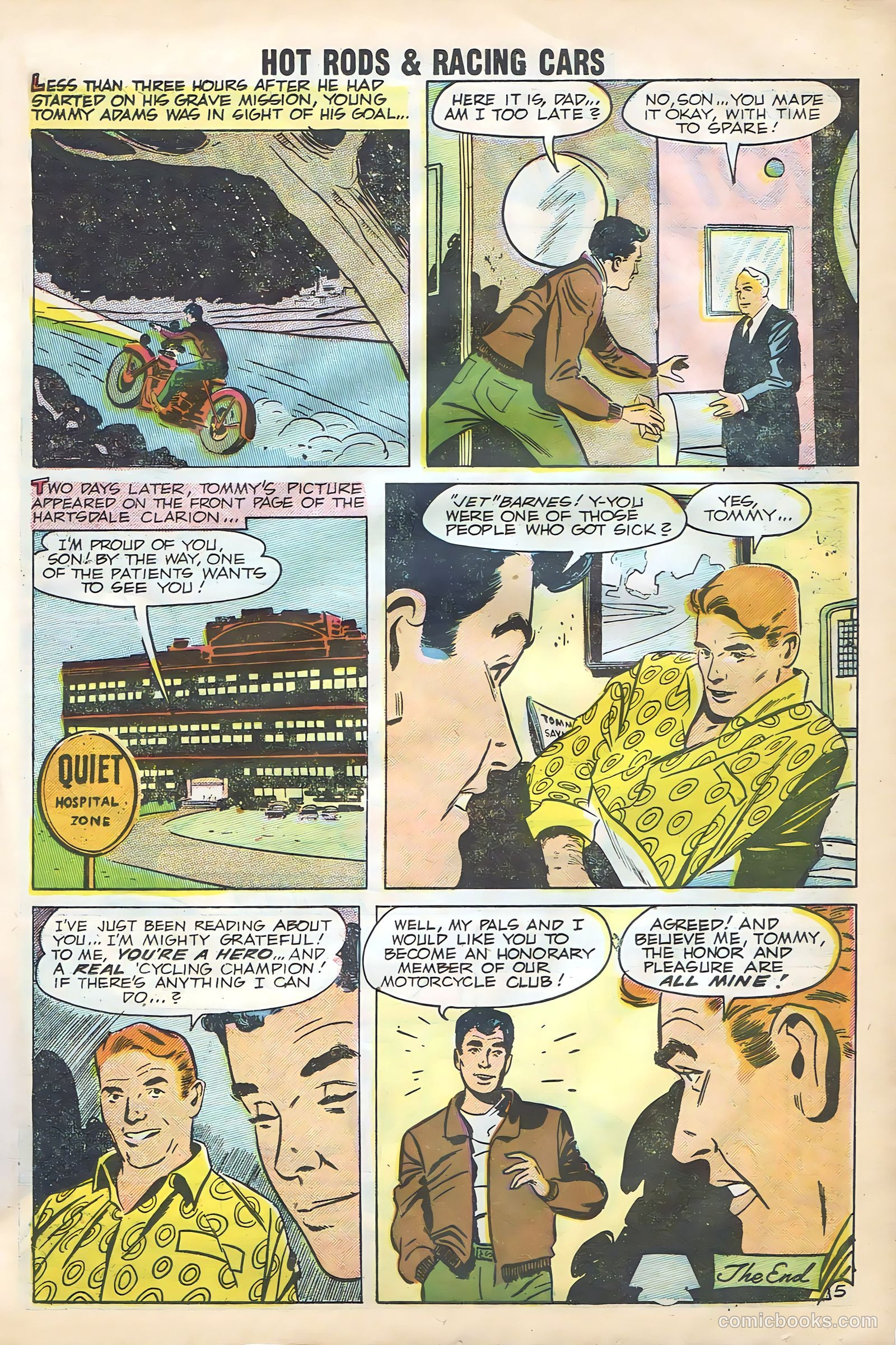 Hot Rods and Racing Cars #35 (1958) — page 37 of 68