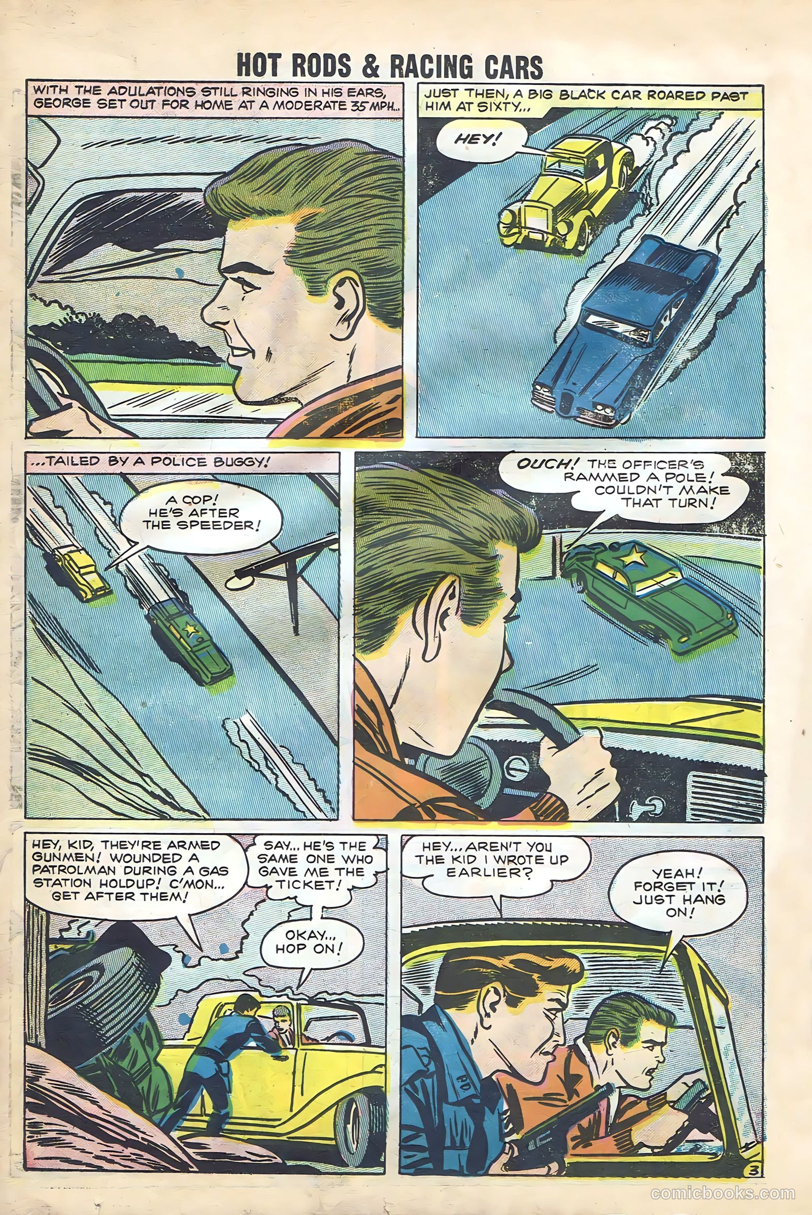 Hot Rods and Racing Cars #35 (1958) — page 40 of 68