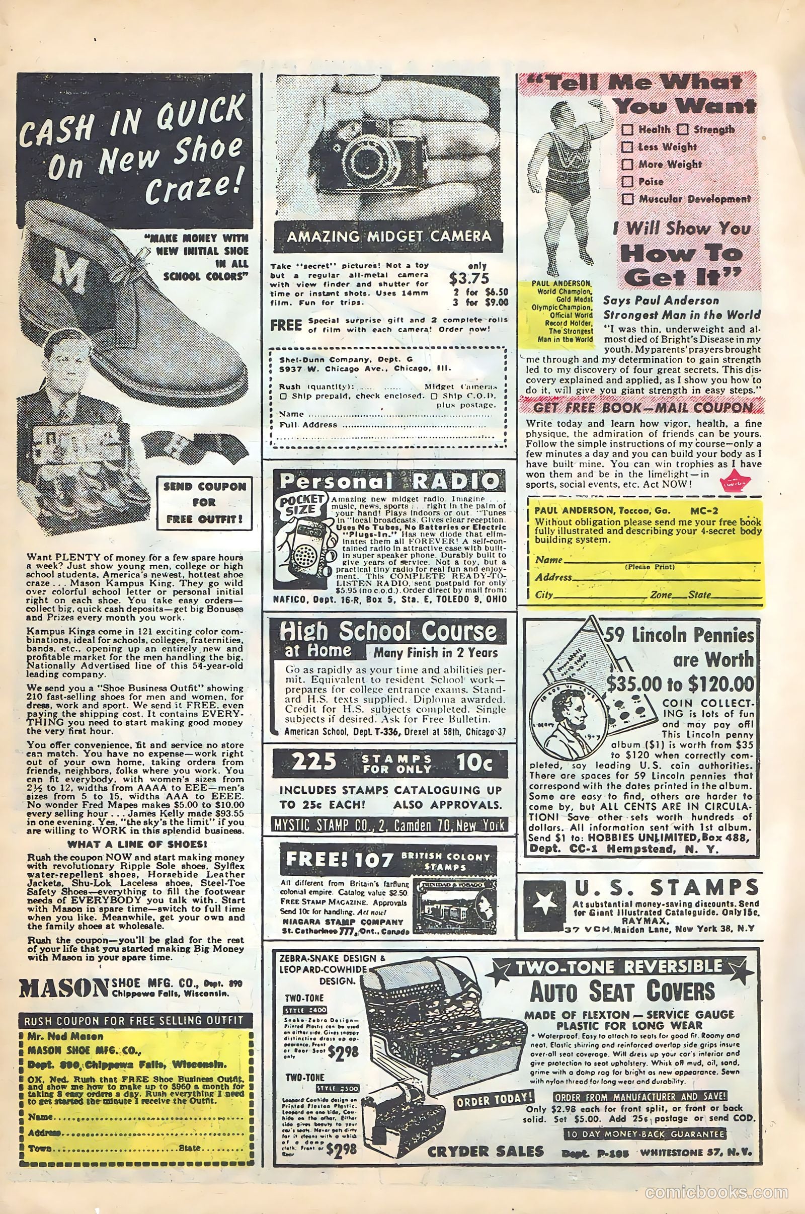 Hot Rods and Racing Cars #35 (1958) — page 42 of 68