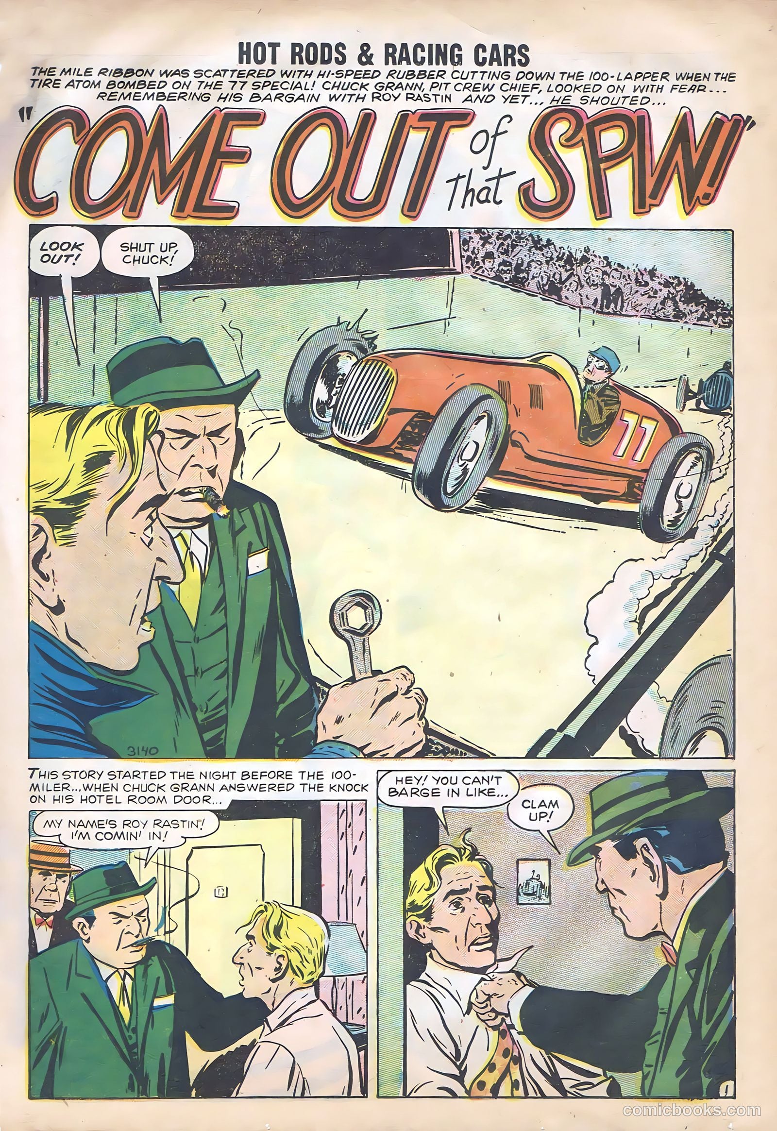 Hot Rods and Racing Cars #35 (1958) — page 43 of 68