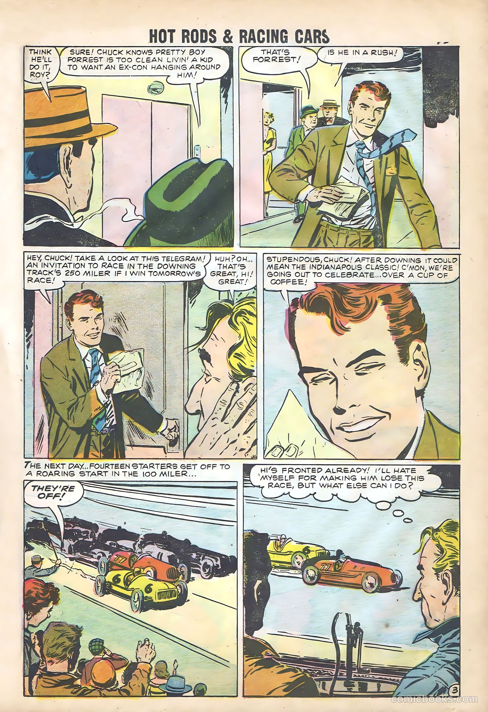 Hot Rods and Racing Cars #35 (1958) — page 45 of 68