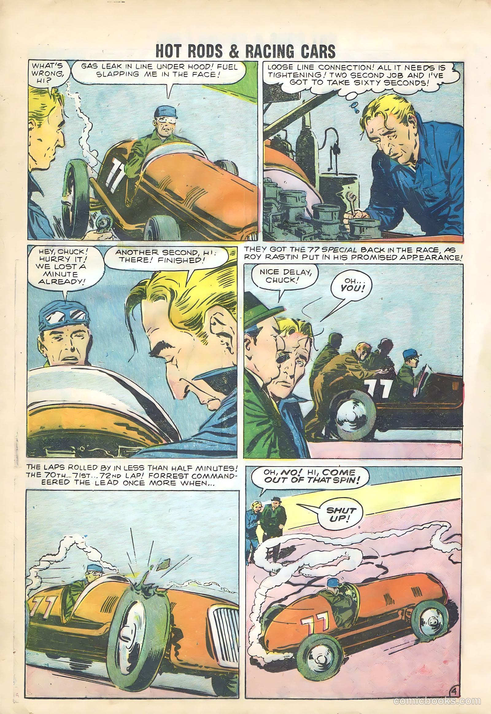 Hot Rods and Racing Cars #35 (1958) — page 46 of 68