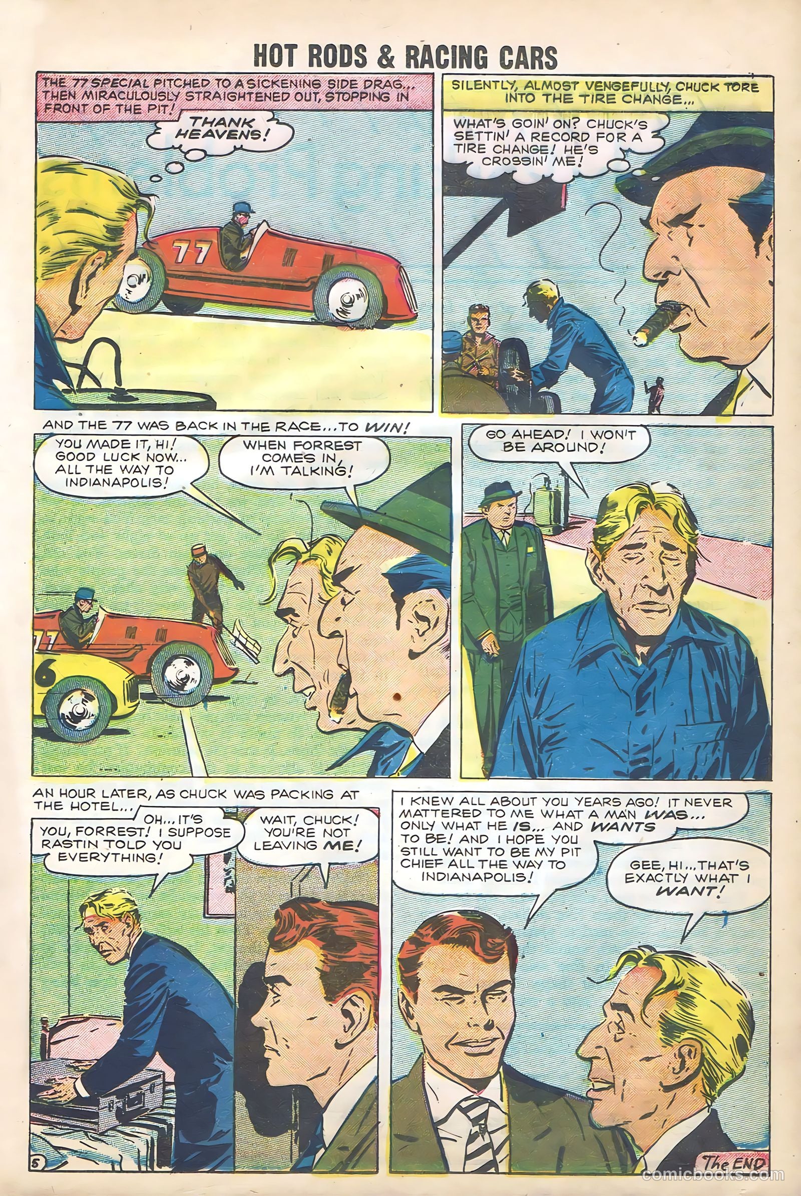 Hot Rods and Racing Cars #35 (1958) — page 47 of 68