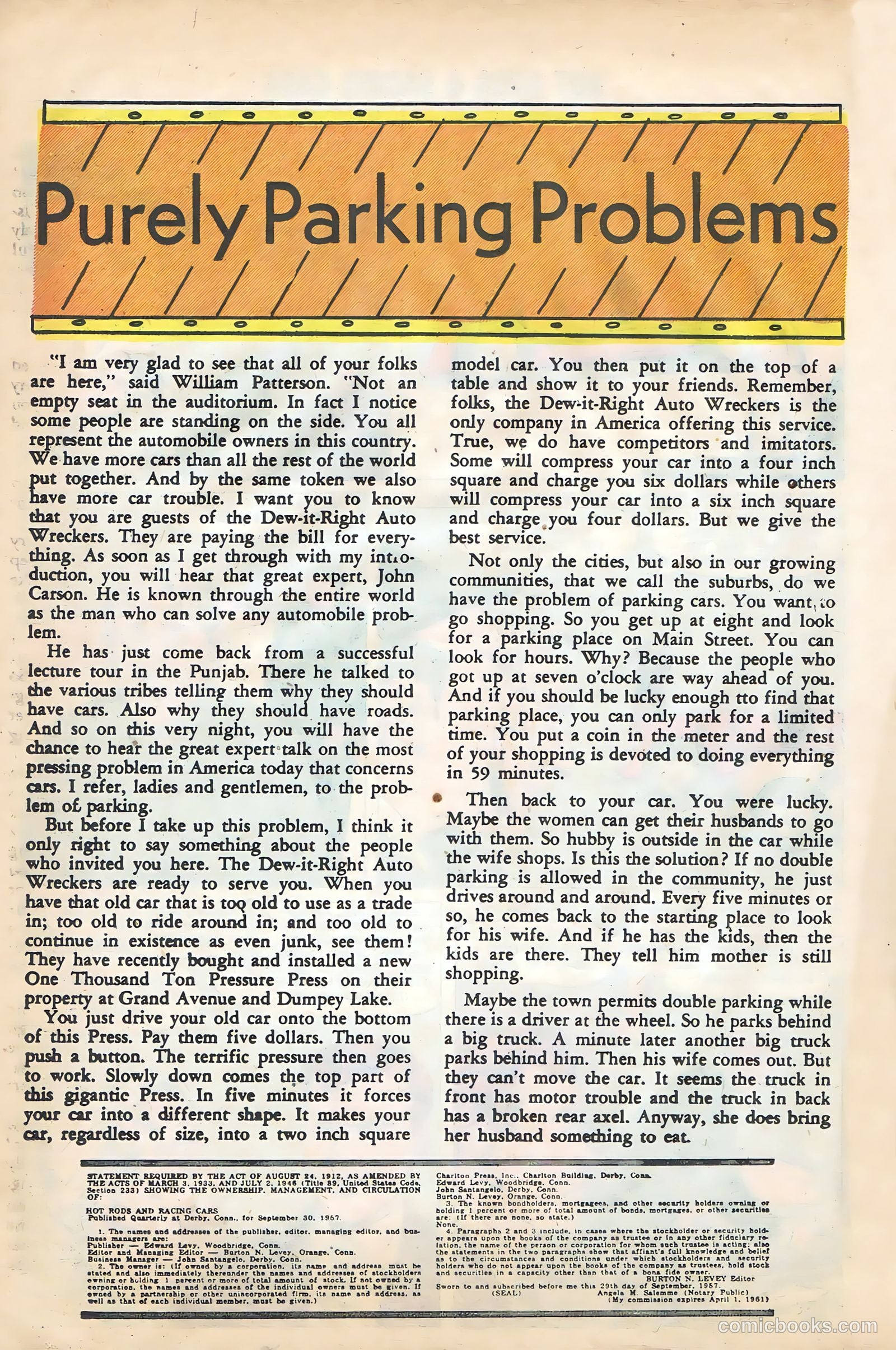 Hot Rods and Racing Cars #35 (1958) — page 48 of 68