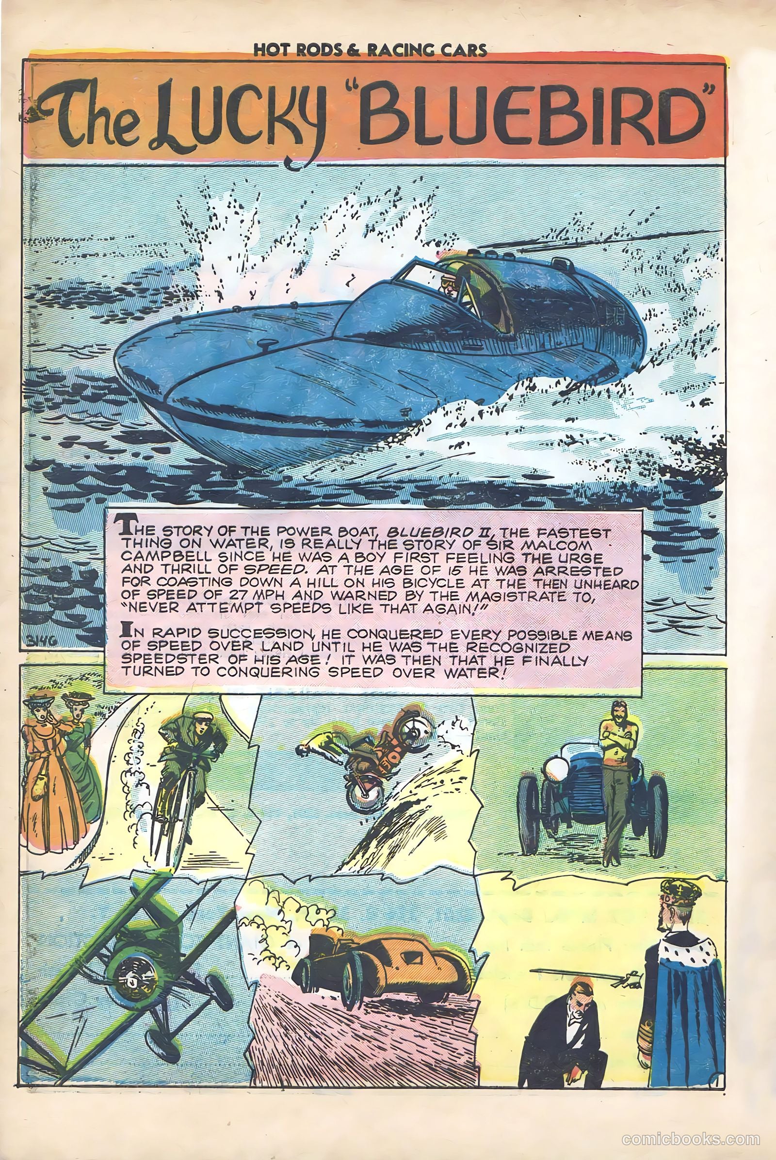Hot Rods and Racing Cars #35 (1958) — page 52 of 68
