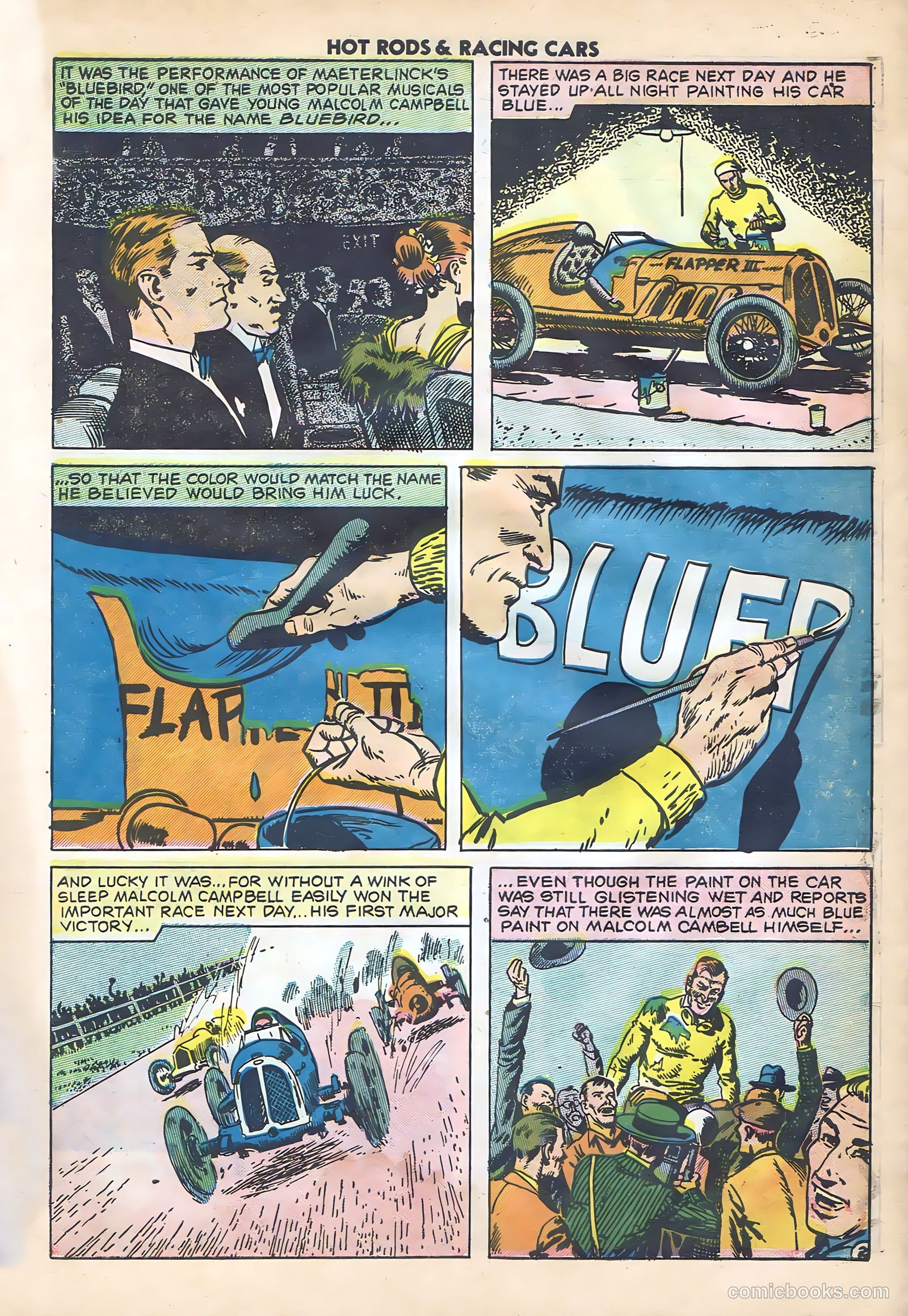 Hot Rods and Racing Cars #35 (1958) — page 53 of 68