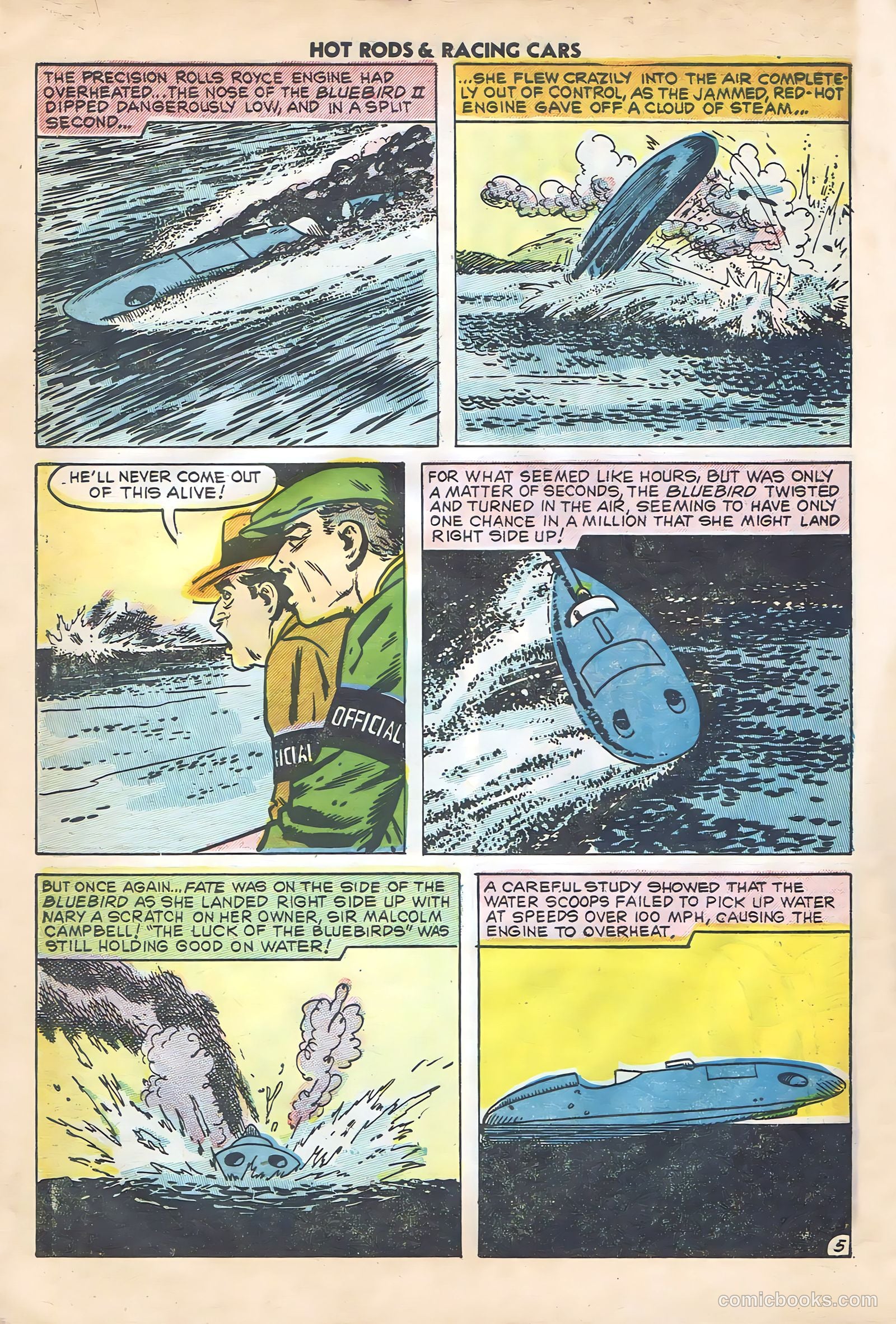 Hot Rods and Racing Cars #35 (1958) — page 56 of 68