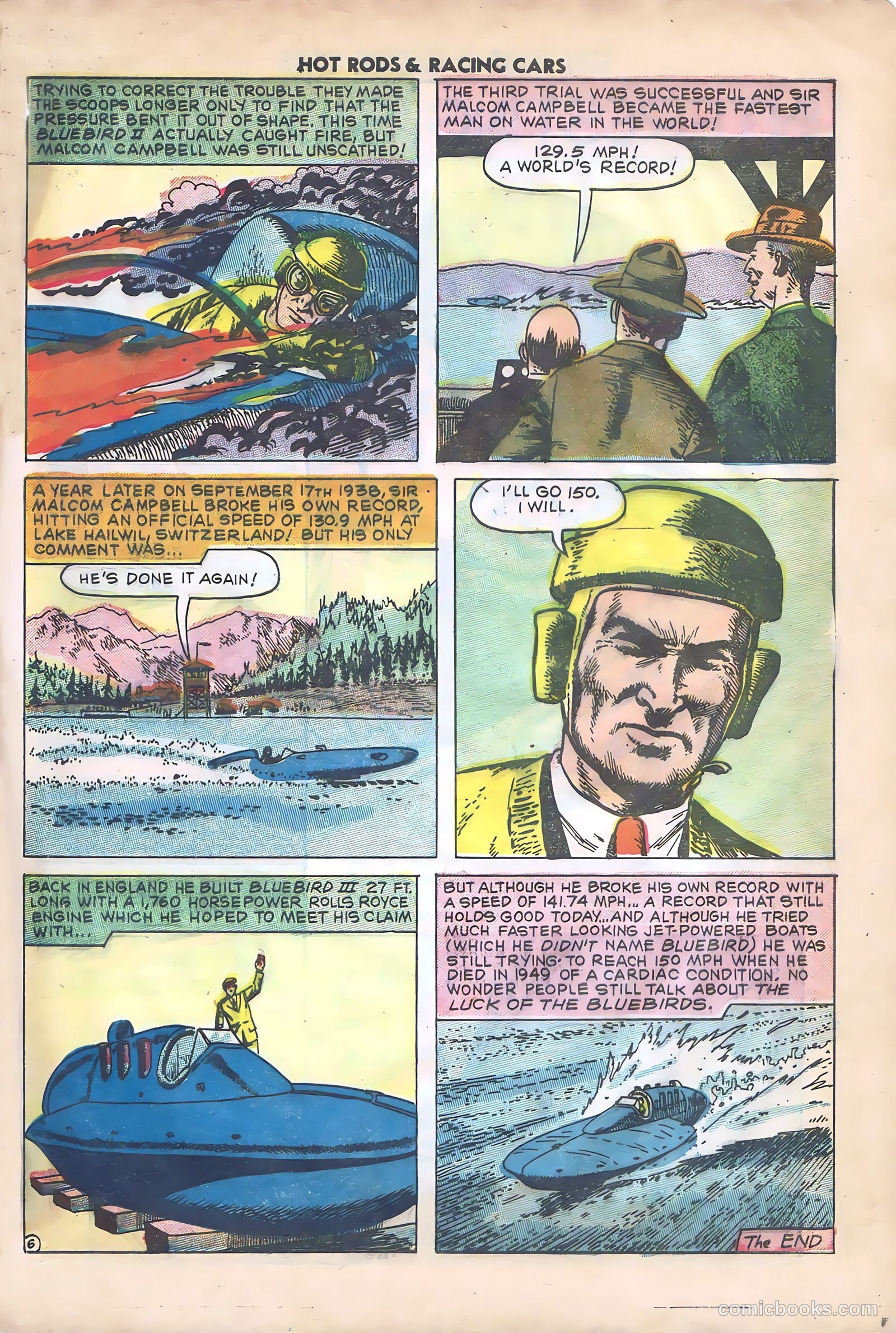 Hot Rods and Racing Cars #35 (1958) — page 57 of 68