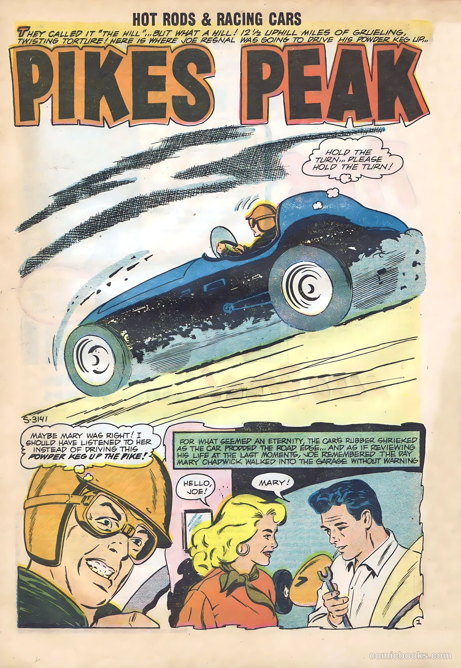 Hot Rods and Racing Cars #35 (1958) — page 60 of 68
