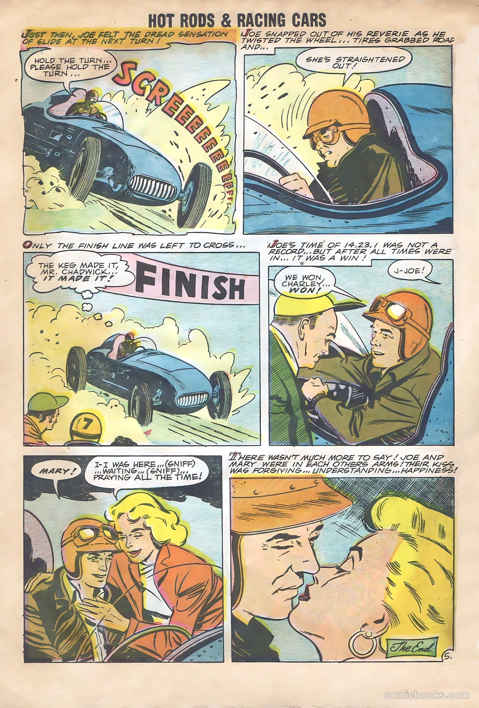 Hot Rods and Racing Cars #35 (1958) — page 64 of 68