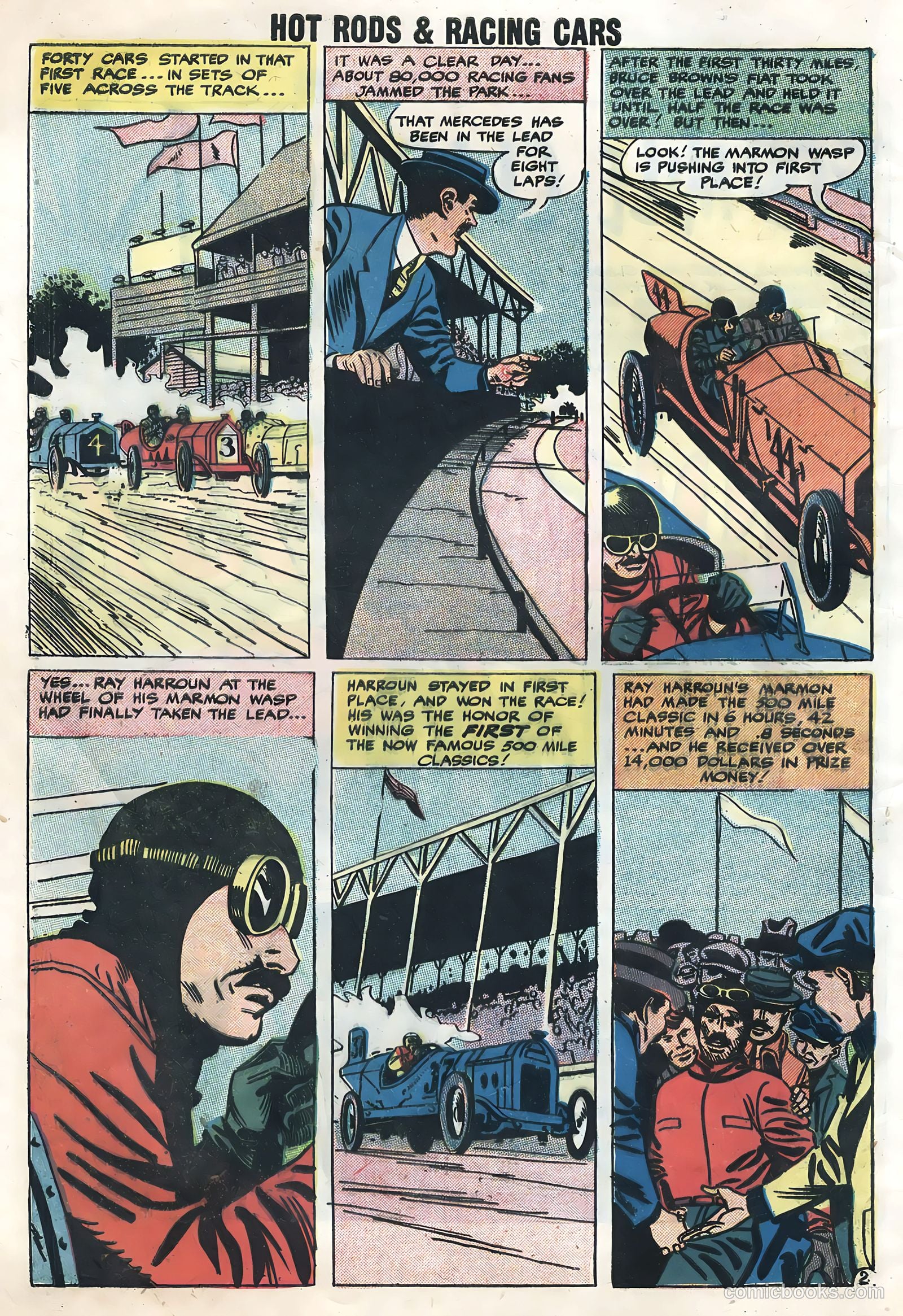 Hot Rods and Racing Cars #36 (1958) — page 4 of 36
