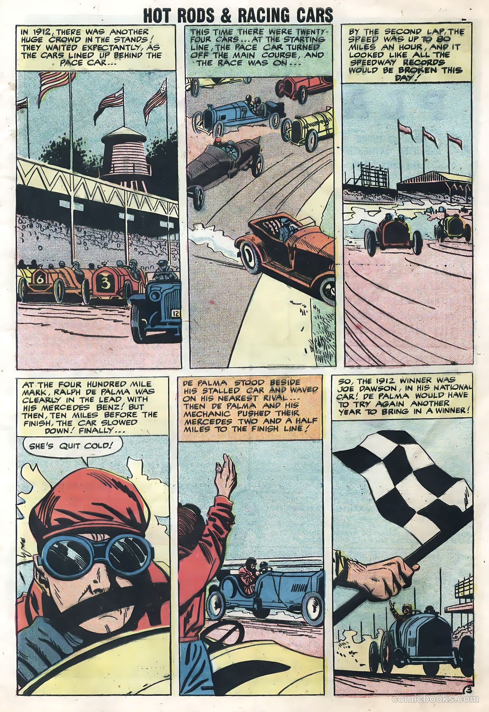 Hot Rods and Racing Cars #36 (1958) — page 5 of 36