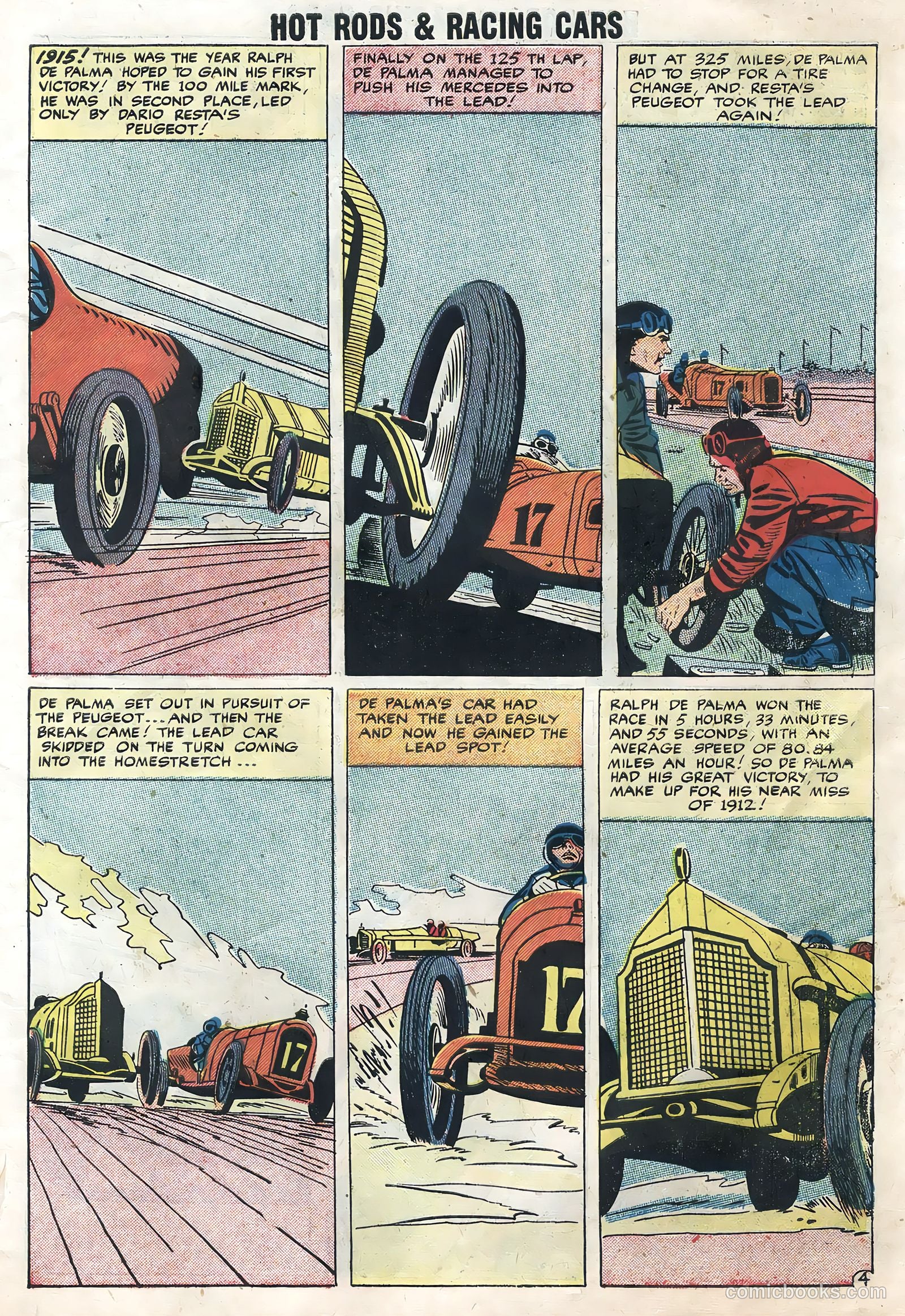 Hot Rods and Racing Cars #36 (1958) — page 7 of 36