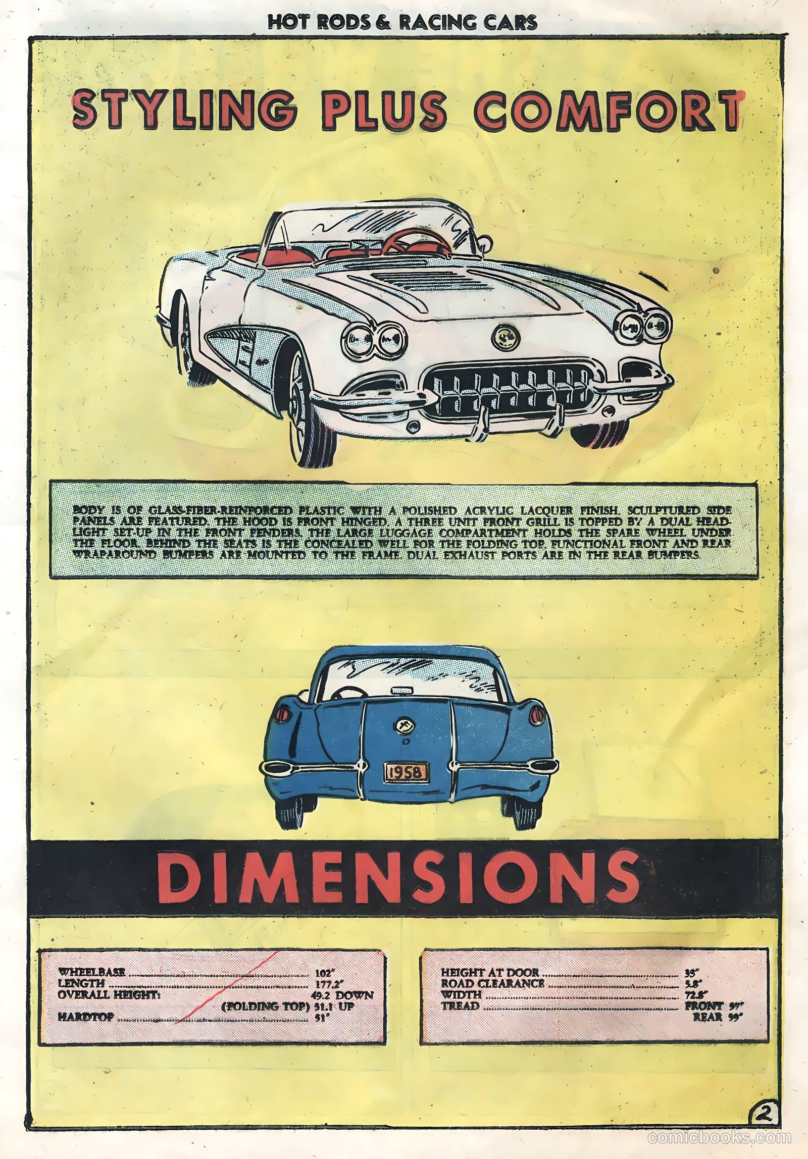 Hot Rods and Racing Cars #36 (1958) — page 13 of 36