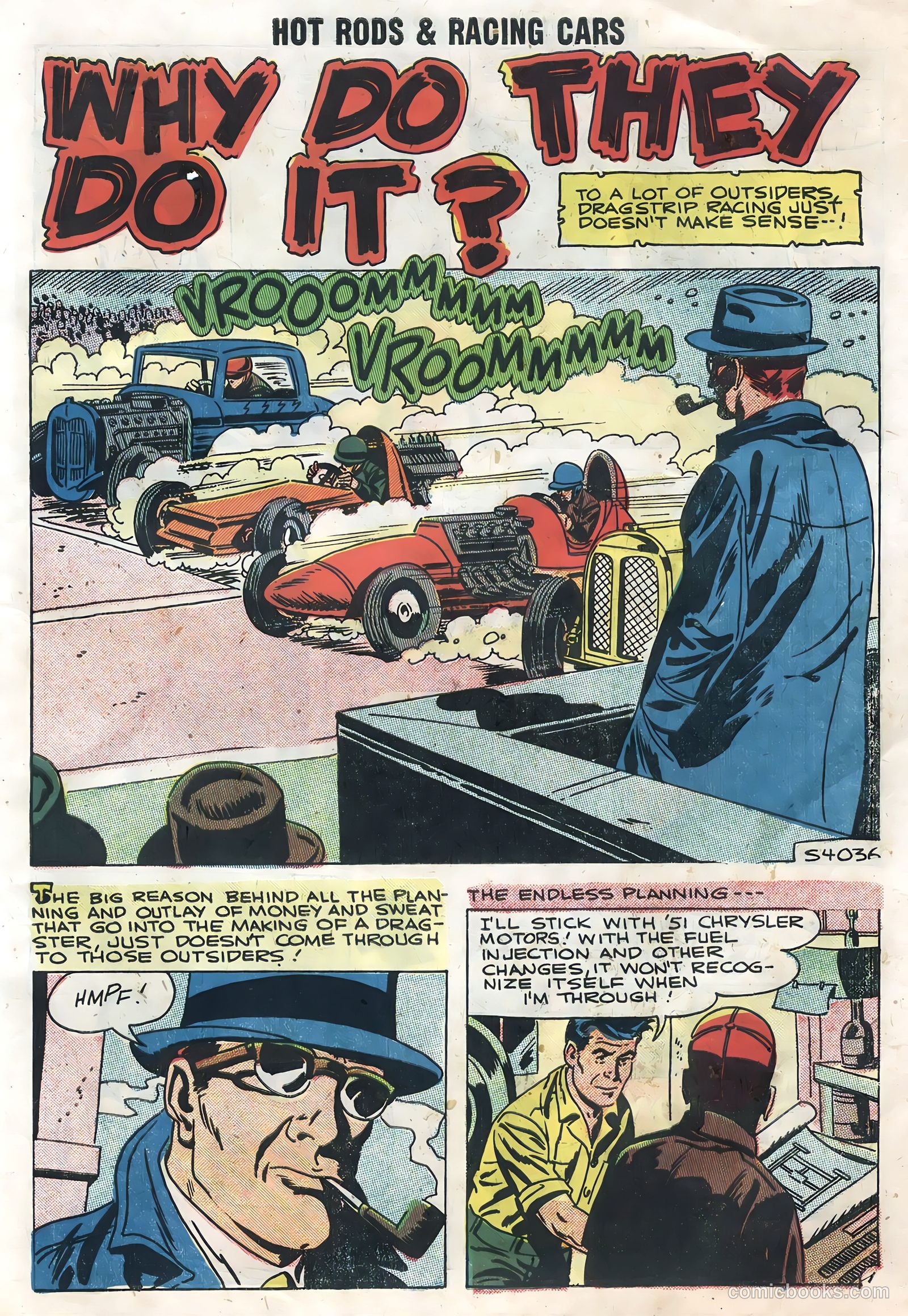 Hot Rods and Racing Cars #36 (1958) — page 27 of 36