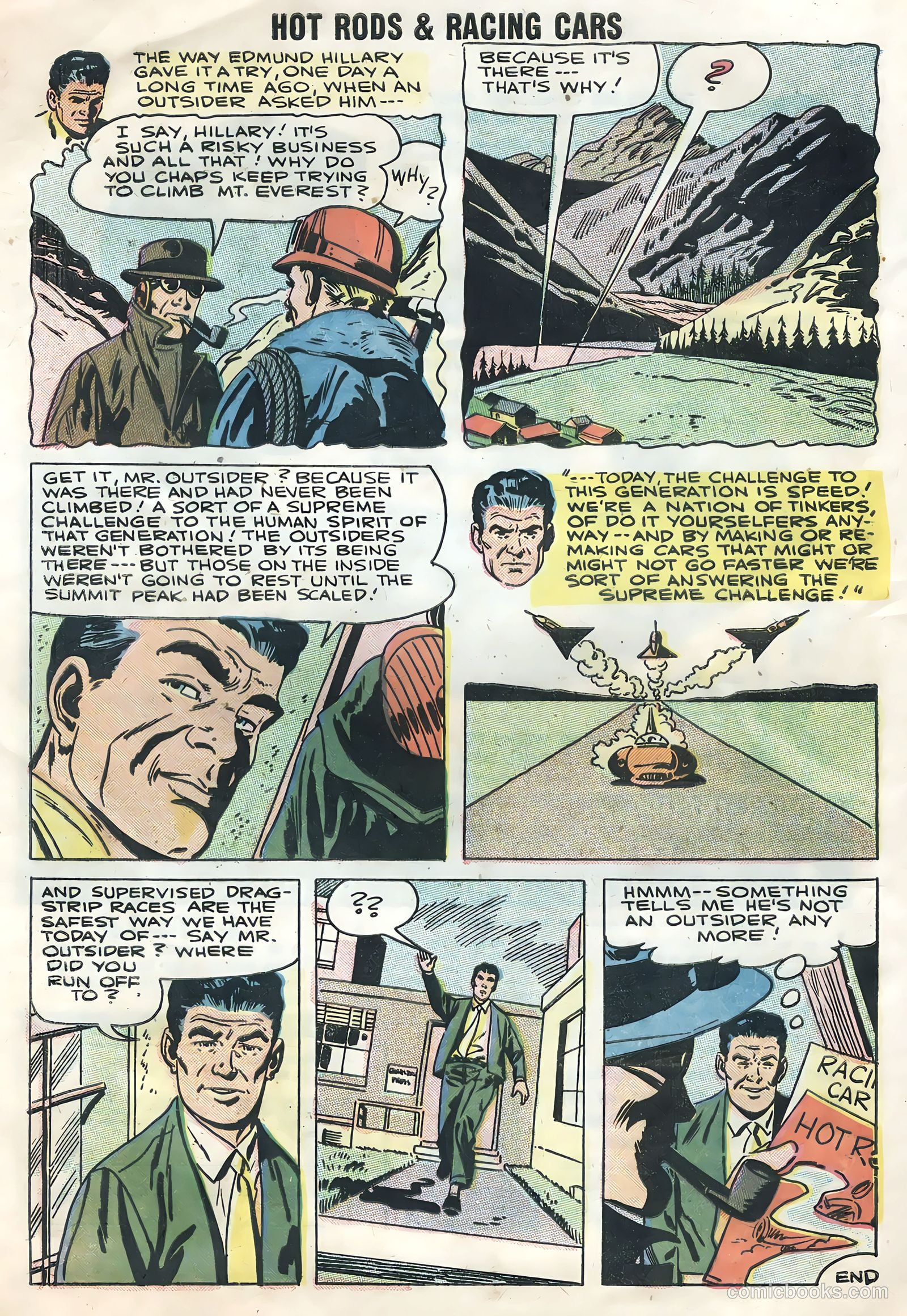 Hot Rods and Racing Cars #36 (1958) — page 32 of 36