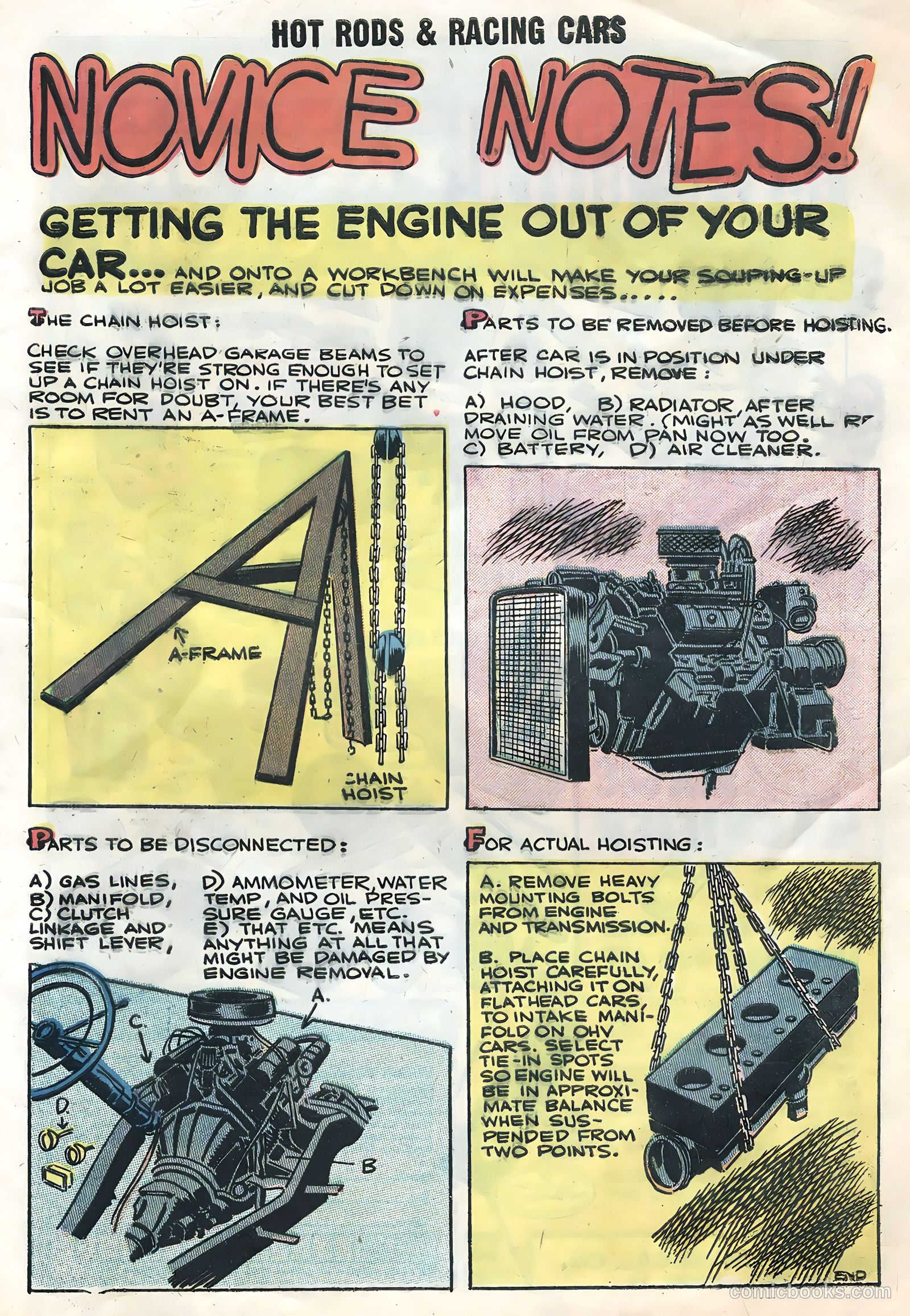 Hot Rods and Racing Cars #36 (1958) — page 33 of 36