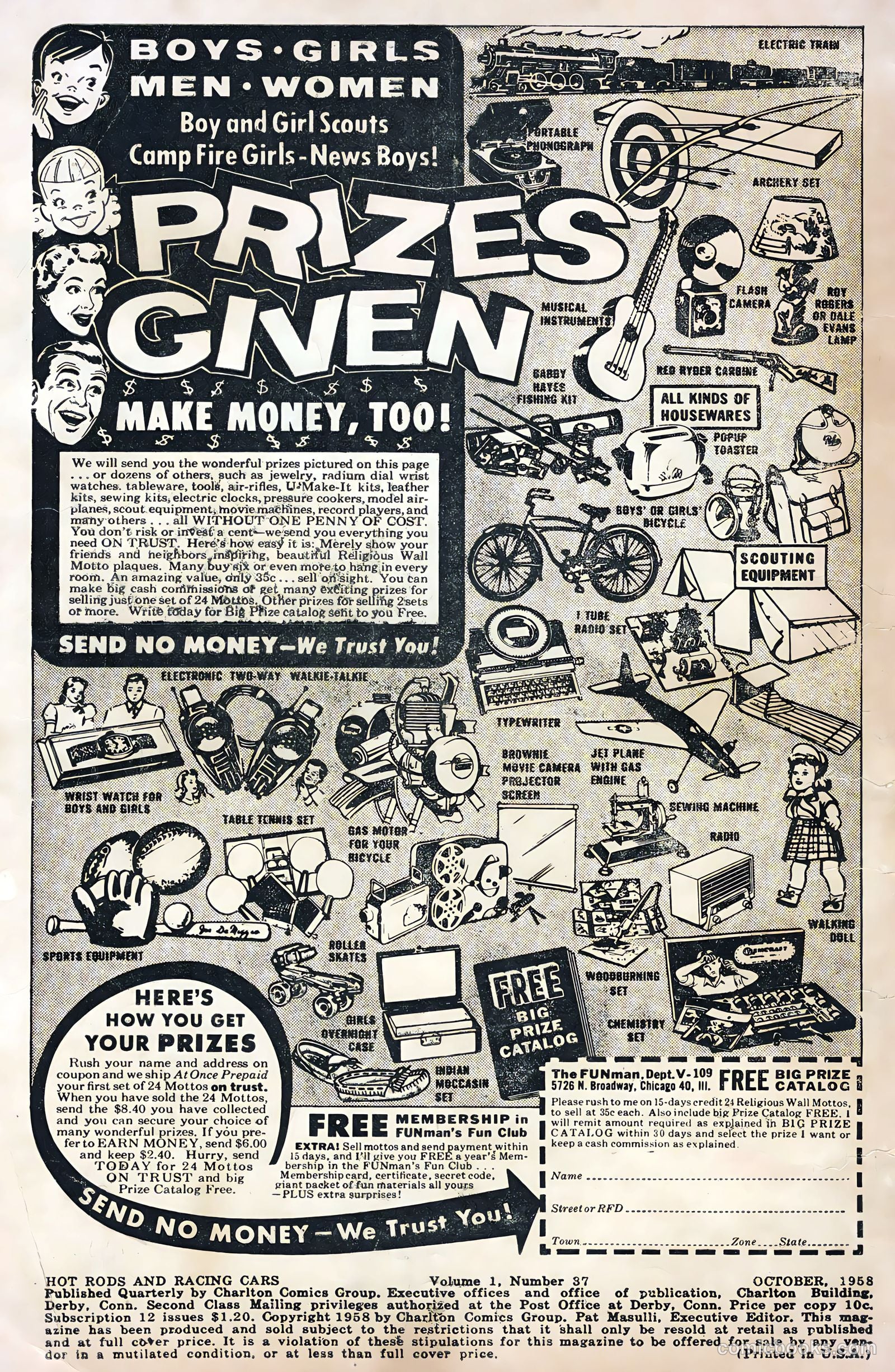 Hot Rods and Racing Cars #37 (1958) — page 2 of 36