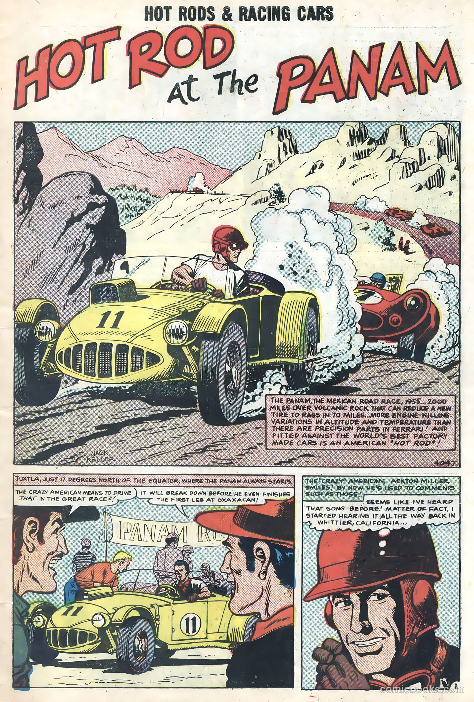 Hot Rods and Racing Cars #37 (1958) — page 3 of 36