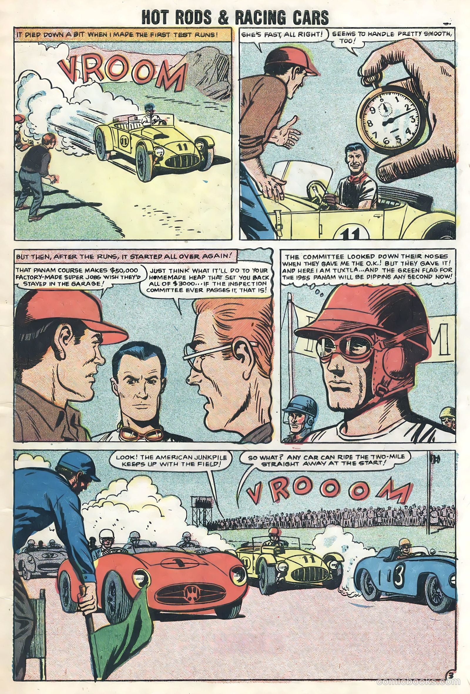 Hot Rods and Racing Cars #37 (1958) — page 5 of 36
