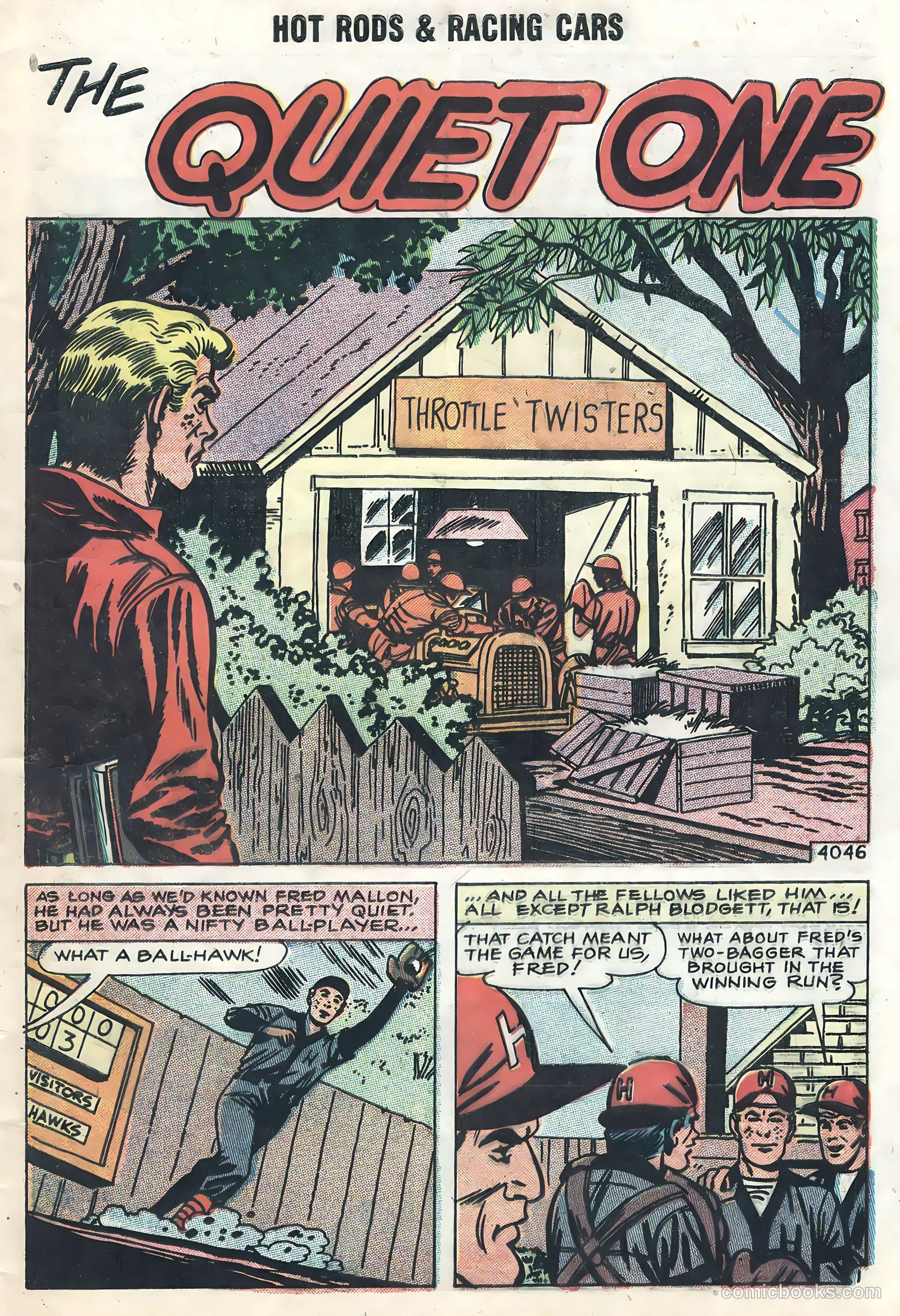 Hot Rods and Racing Cars #37 (1958) — page 9 of 36