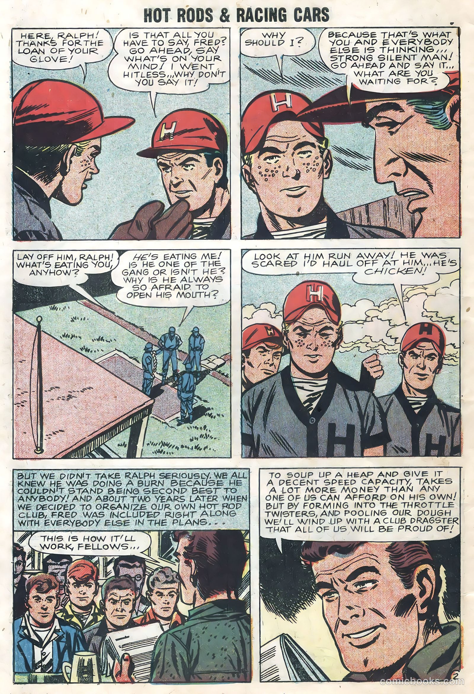 Hot Rods and Racing Cars #37 (1958) — page 10 of 36