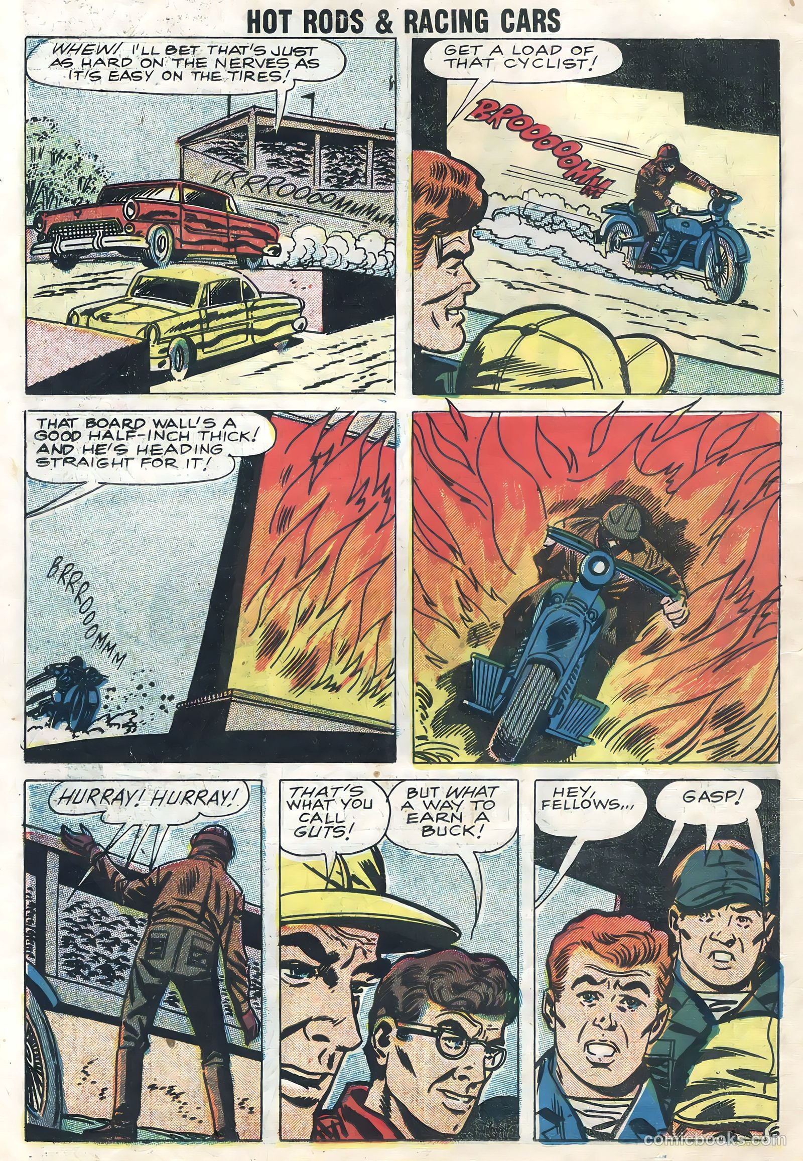 Hot Rods and Racing Cars #37 (1958) — page 14 of 36