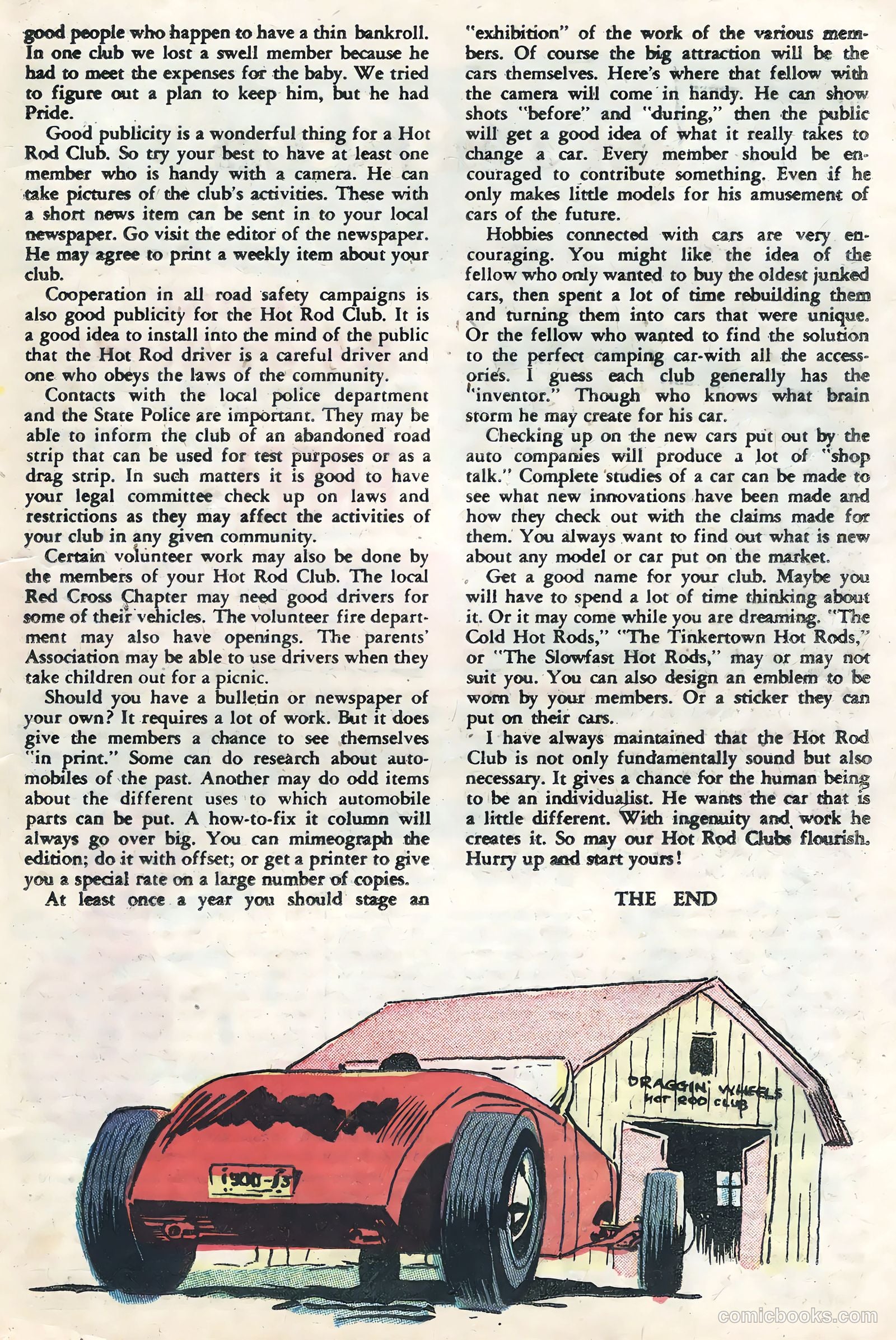 Hot Rods and Racing Cars #37 (1958) — page 21 of 36