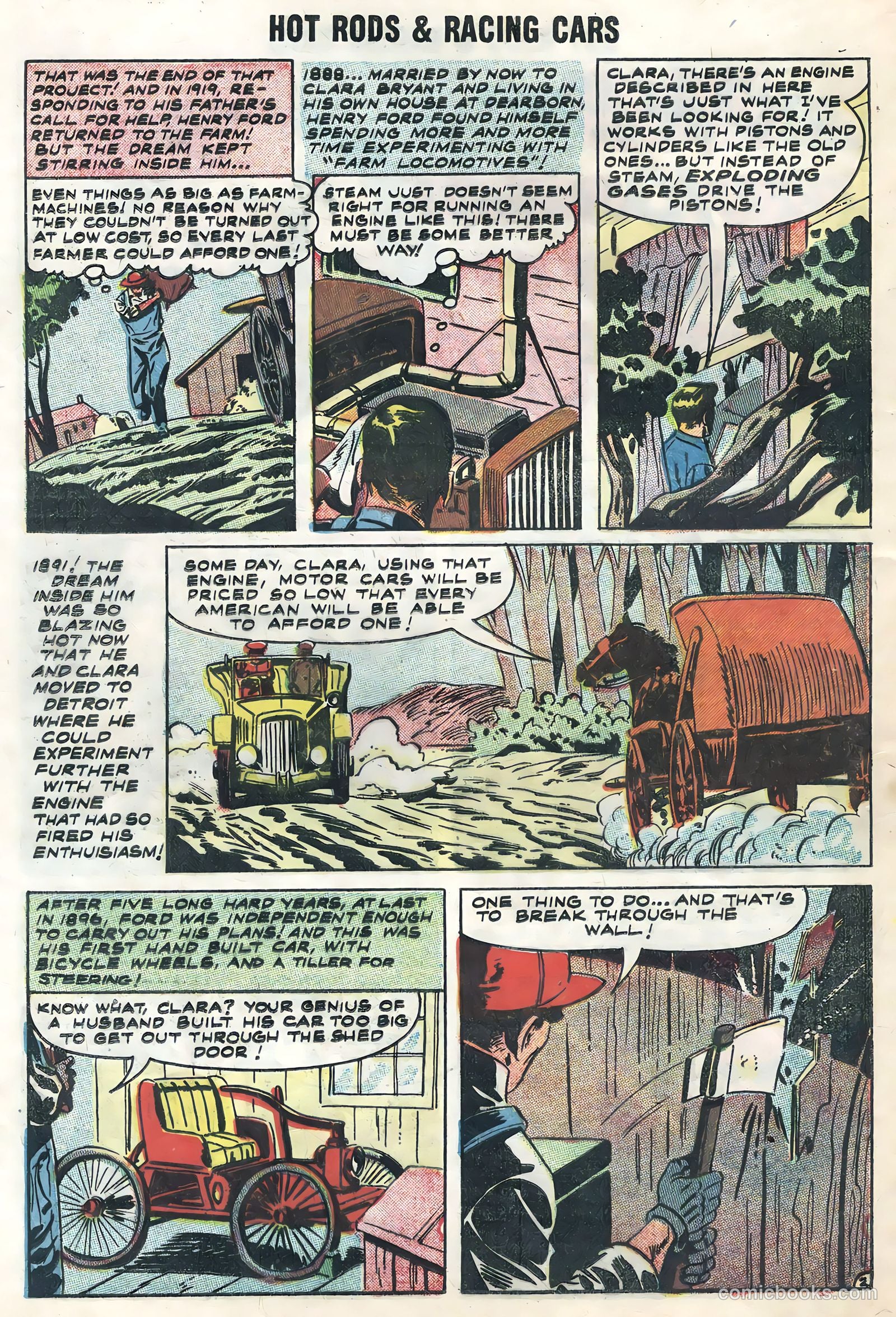 Hot Rods and Racing Cars #37 (1958) — page 24 of 36