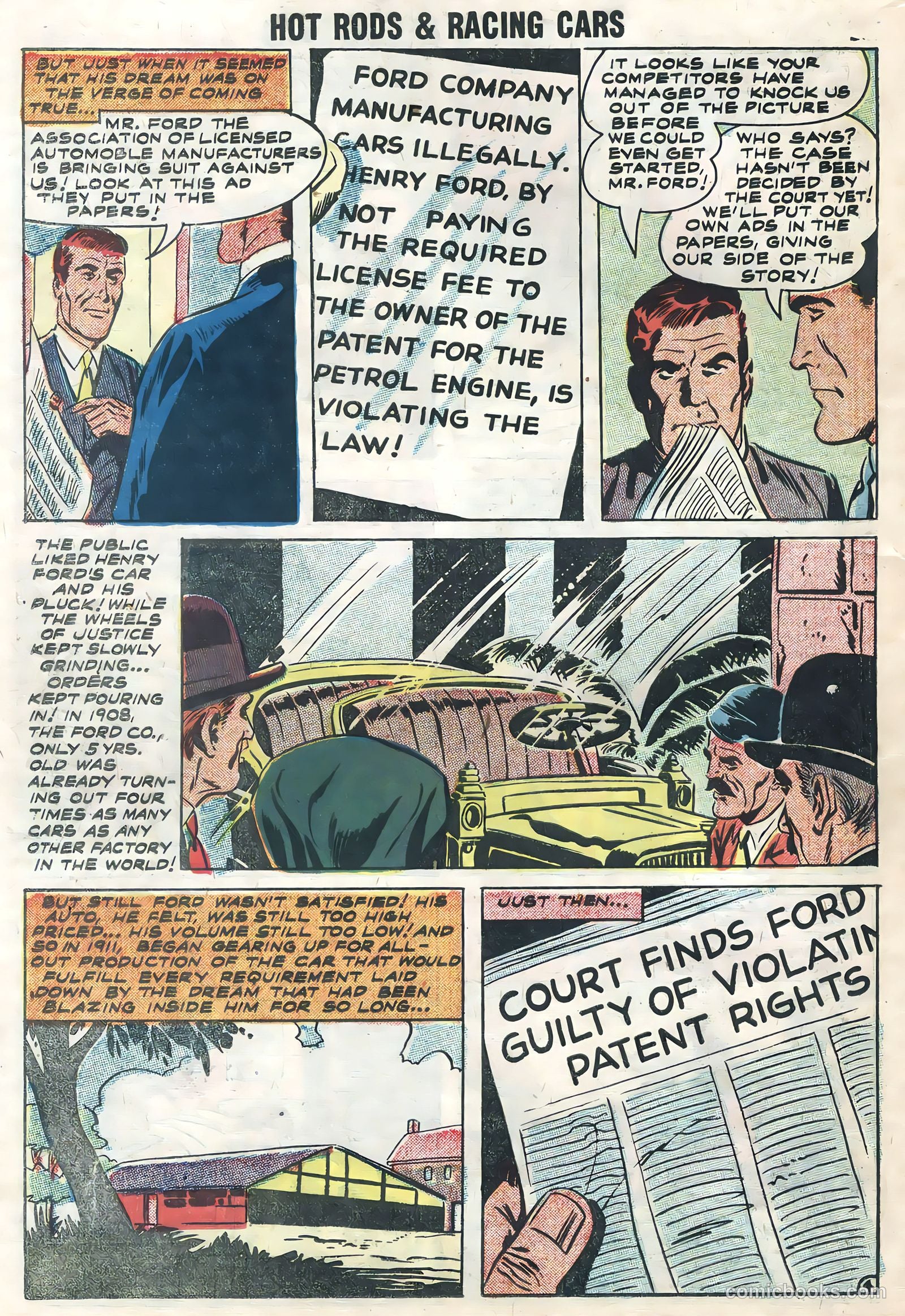 Hot Rods and Racing Cars #37 (1958) — page 26 of 36