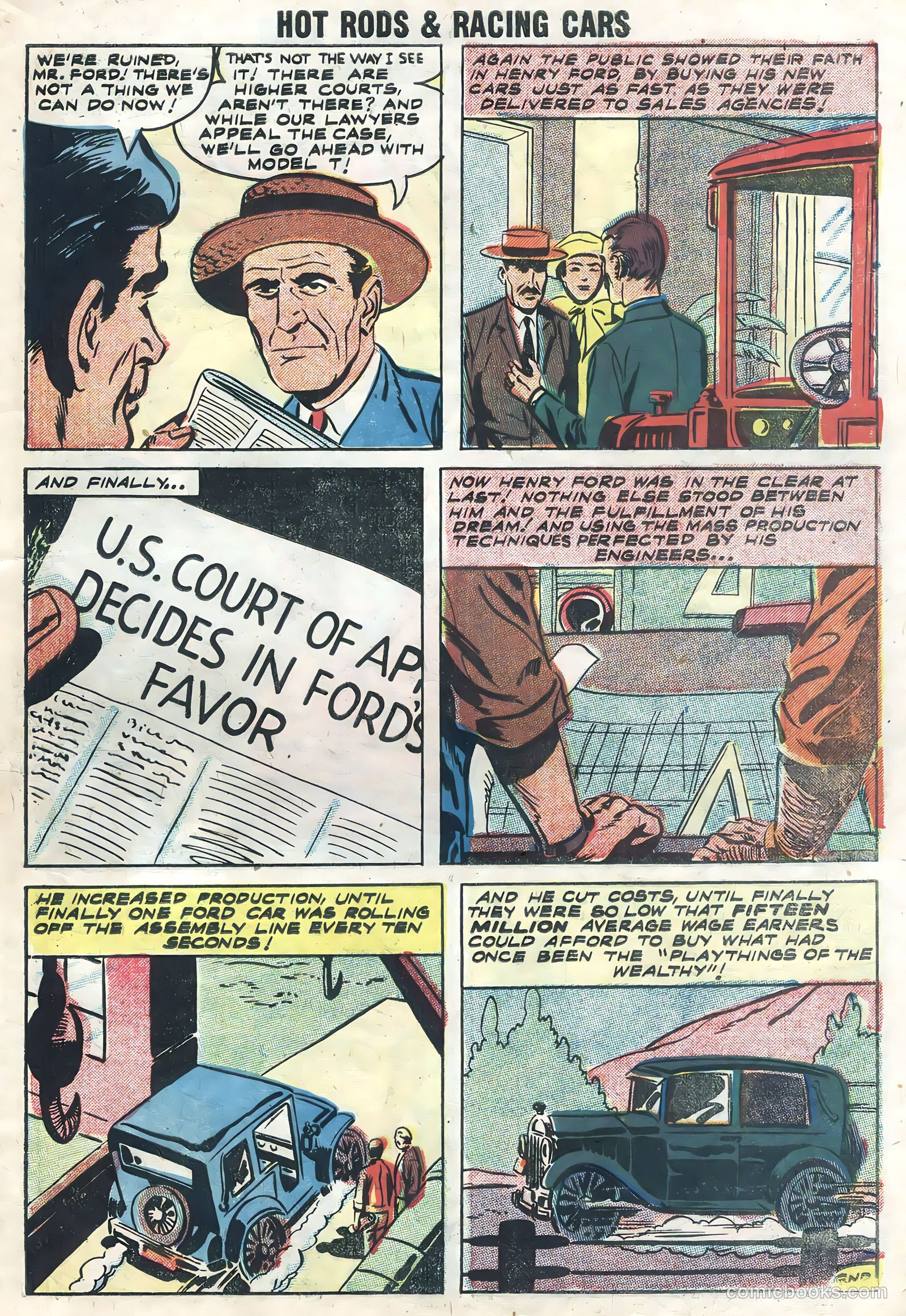 Hot Rods and Racing Cars #37 (1958) — page 27 of 36