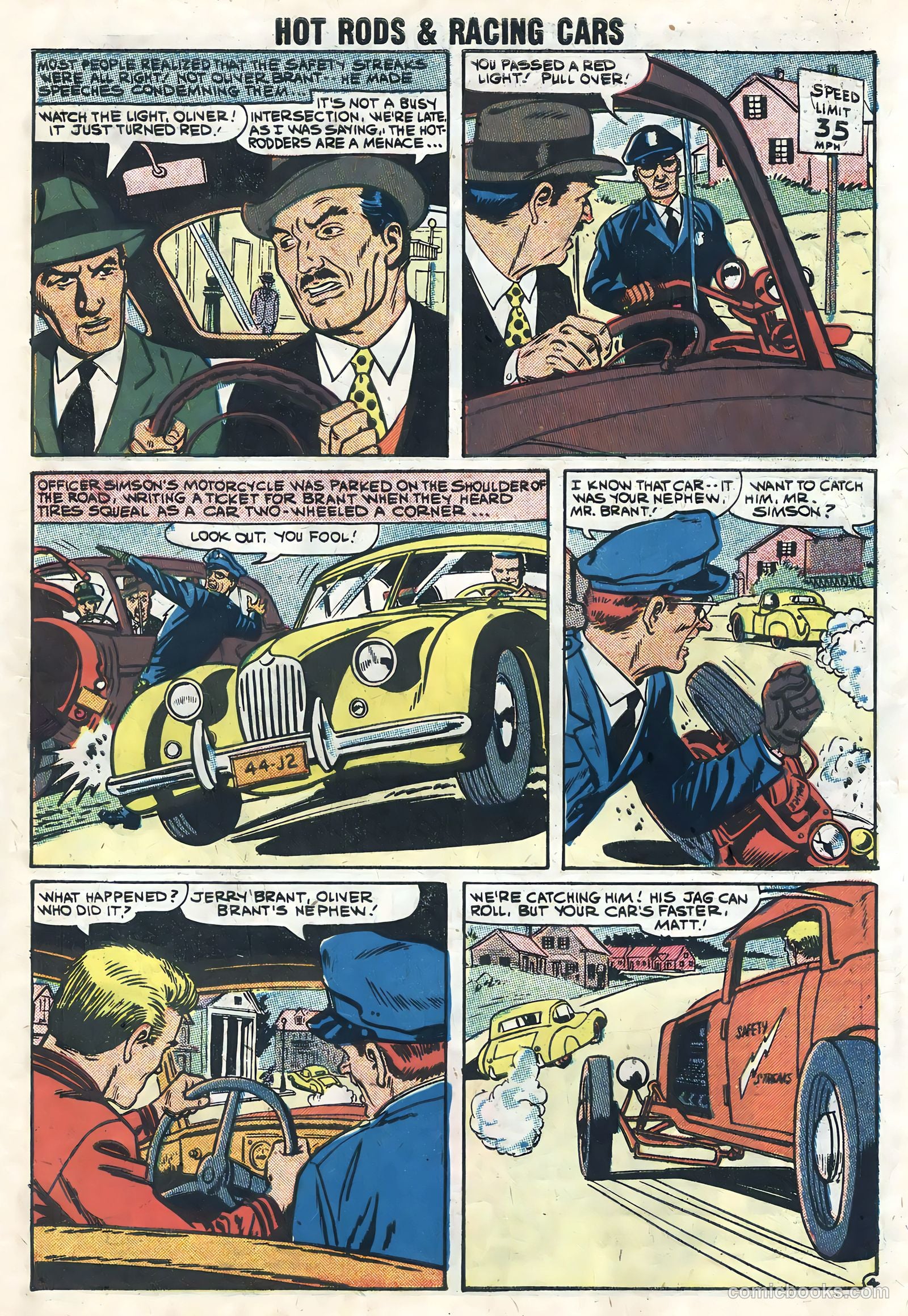 Hot Rods and Racing Cars #38 (1959) — page 7 of 36
