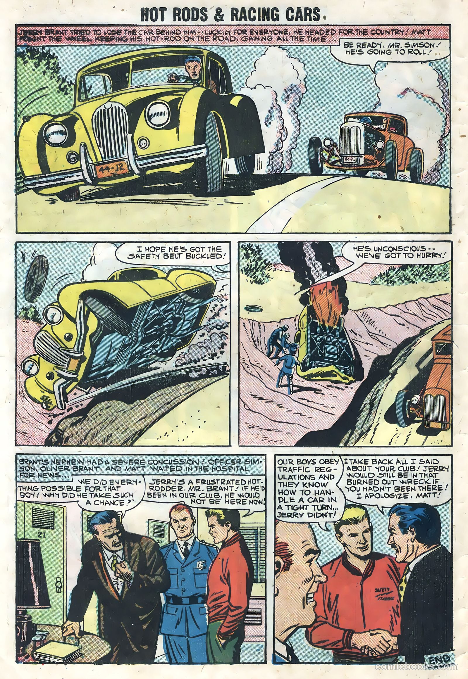Hot Rods and Racing Cars #38 (1959) — page 8 of 36