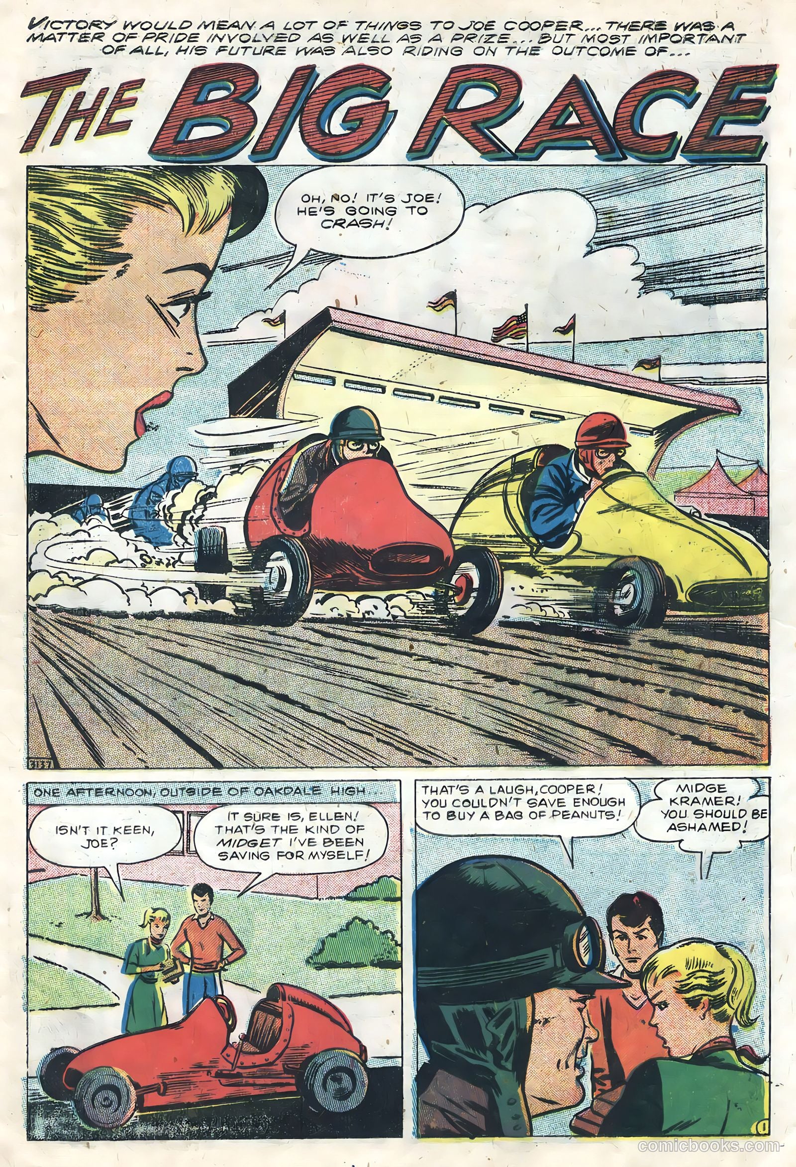 Hot Rods and Racing Cars #38 (1959) — page 9 of 36