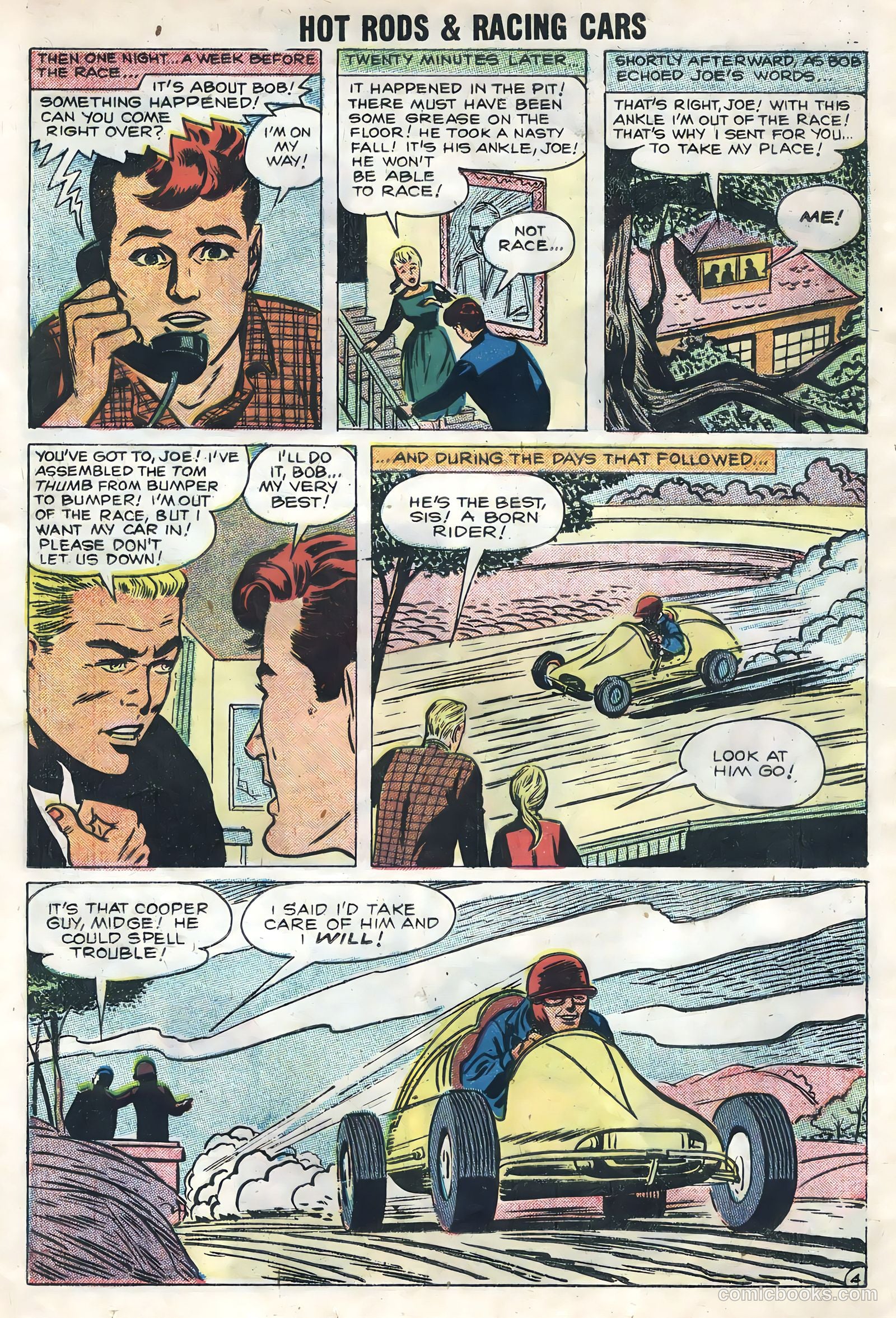 Hot Rods and Racing Cars #38 (1959) — page 12 of 36