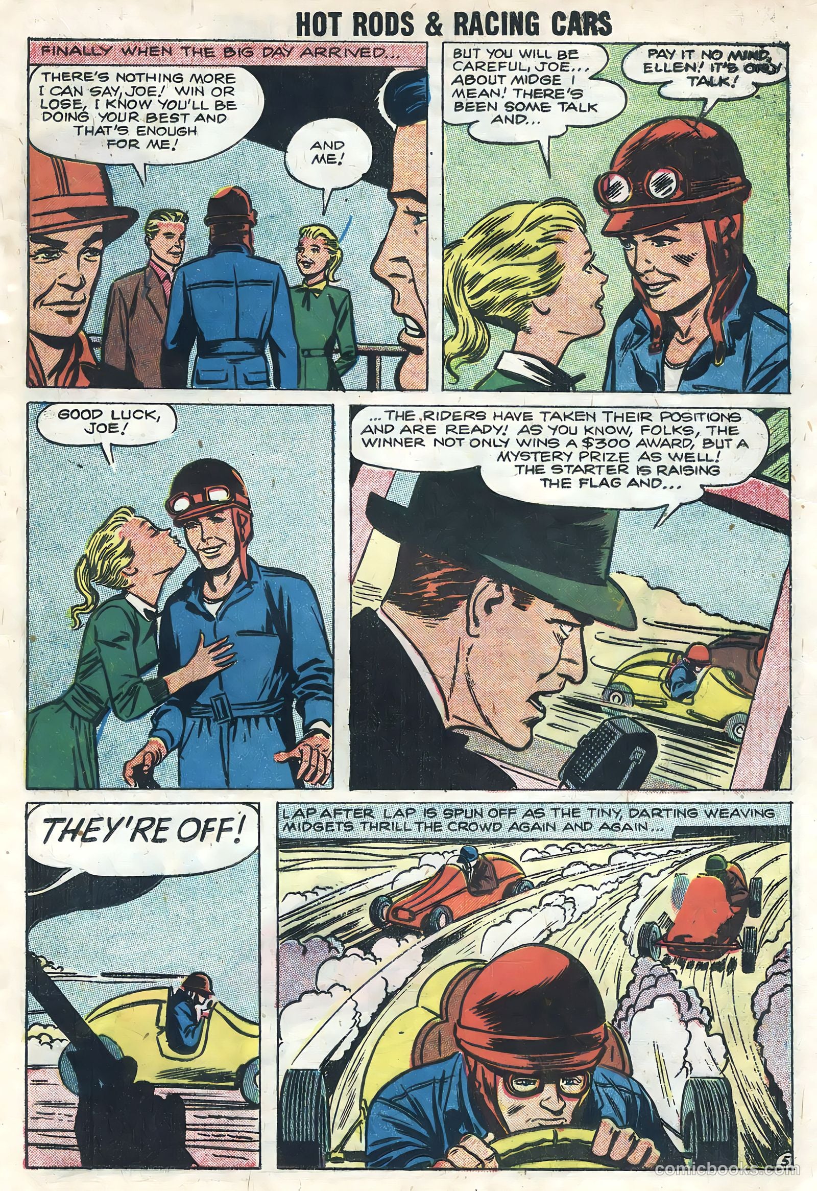 Hot Rods and Racing Cars #38 (1959) — page 13 of 36
